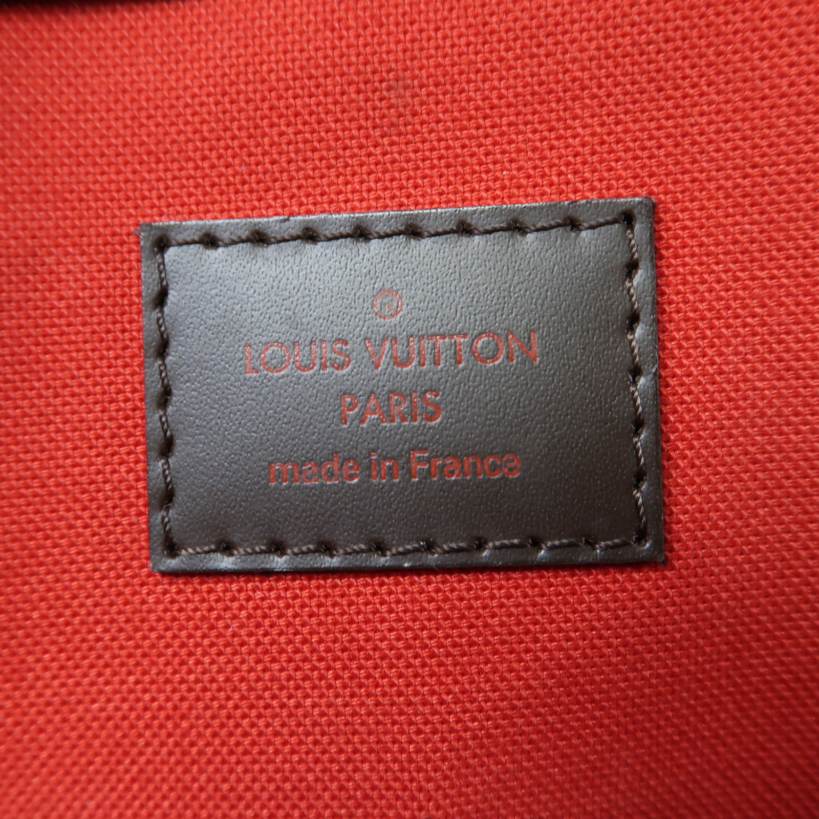 LOUIS VUITTON Damier Ebene Verona MM金扣肩背袋啡色