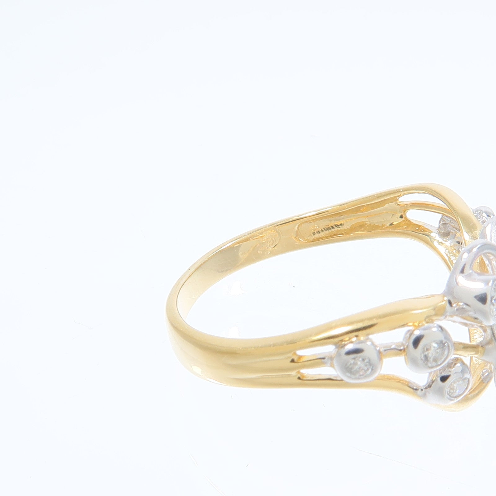 JEWELRY 18K黃金/白金Diamond Ring鑽石戒指