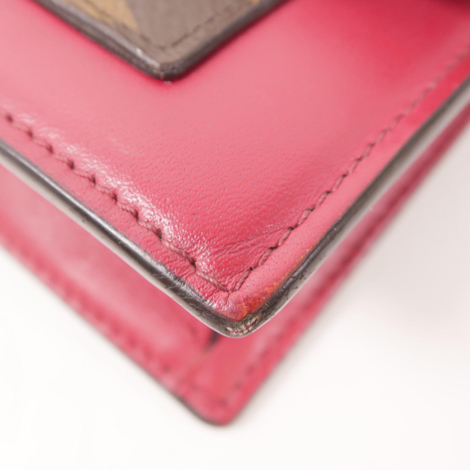 LOUIS VUITTON LV GHW Portefeuille Flore Chain Shoulder Bag M69578 Monogram Brown