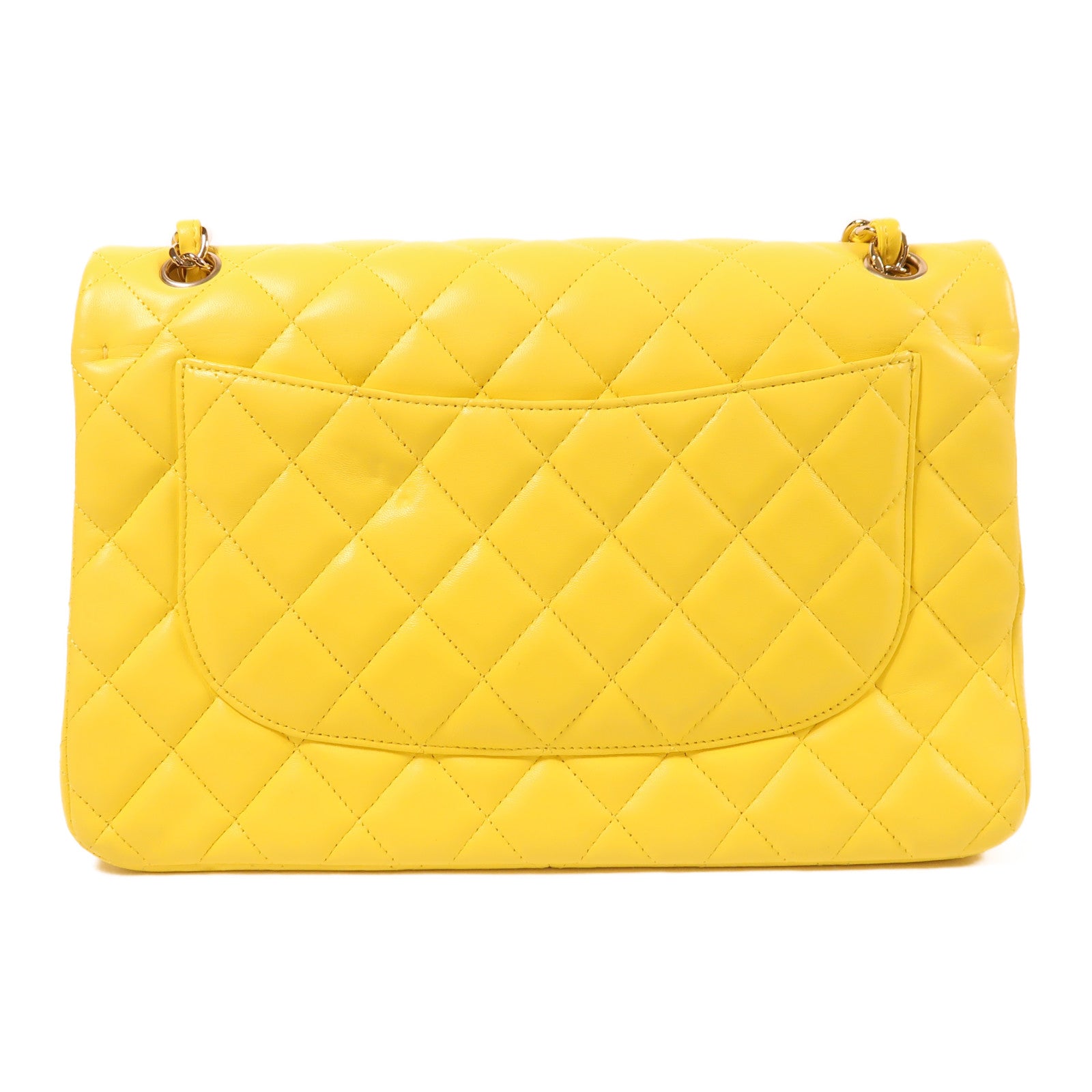 CHANEL 羊皮皮革Large Classic金扣鏈帶肩背袋