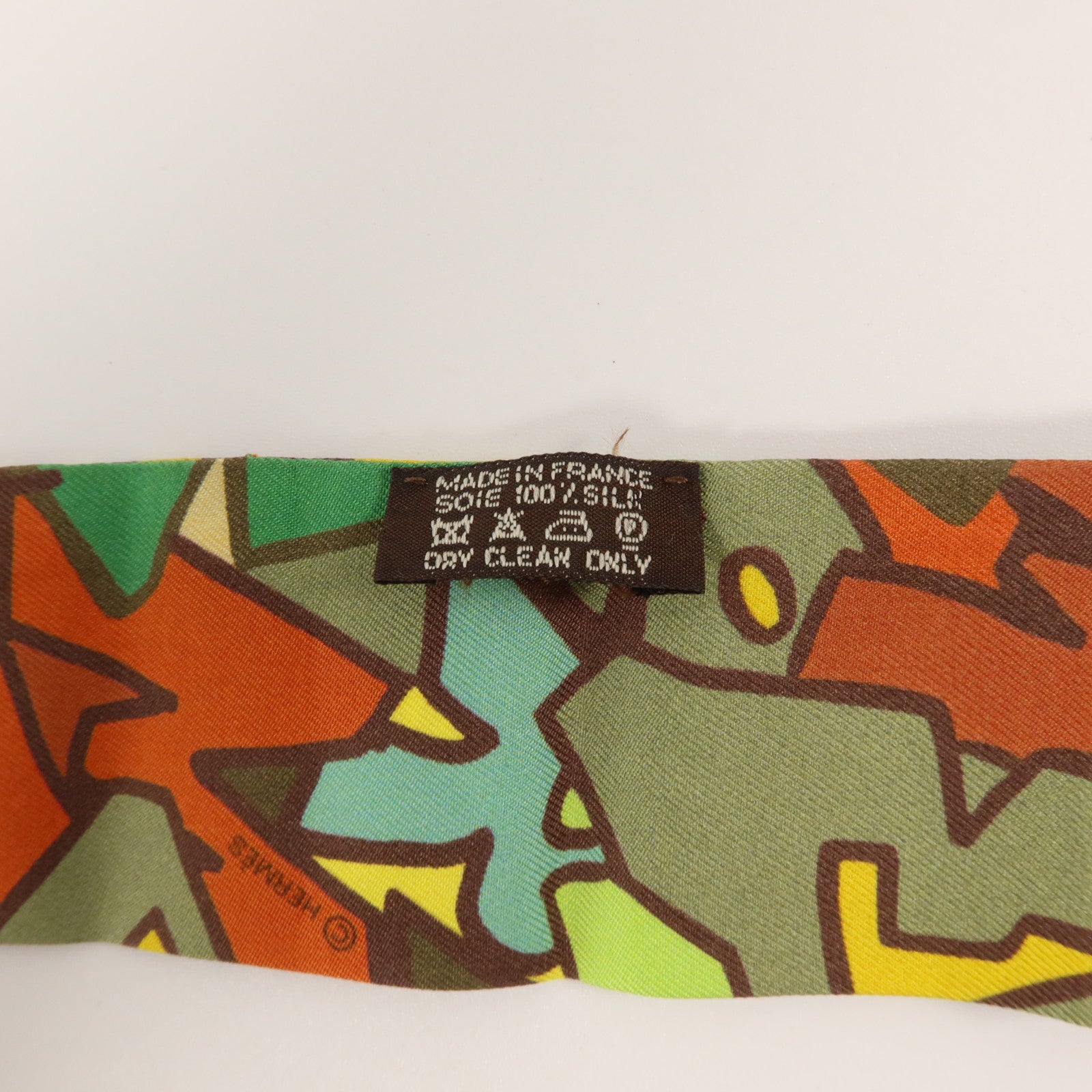 HERMES 絲質Twilly絲巾