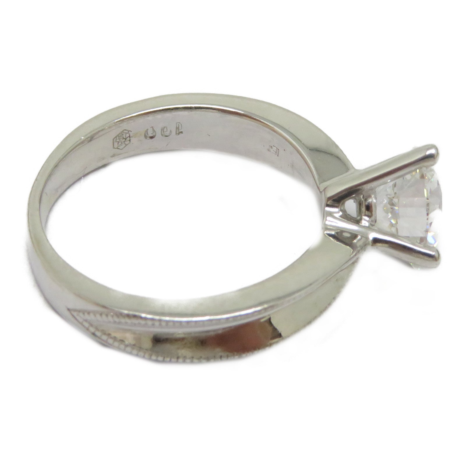 JEWELRY 【激減優惠】18K白金Diamond Ring 1.0ct鑽石戒指US#3.5