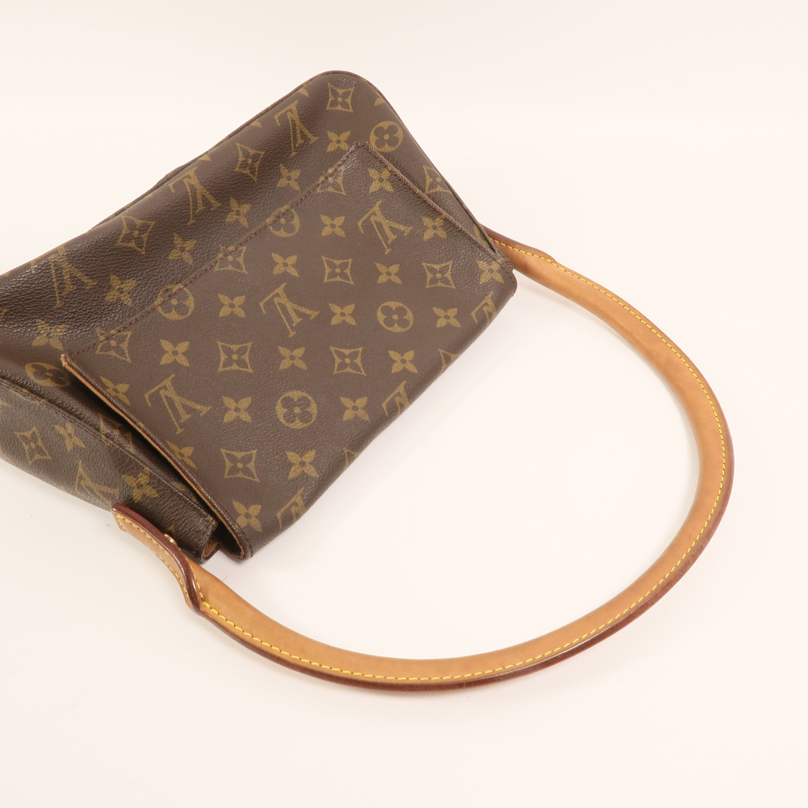 LOUIS VUITTON Monogram Mini Looping金扣肩背袋