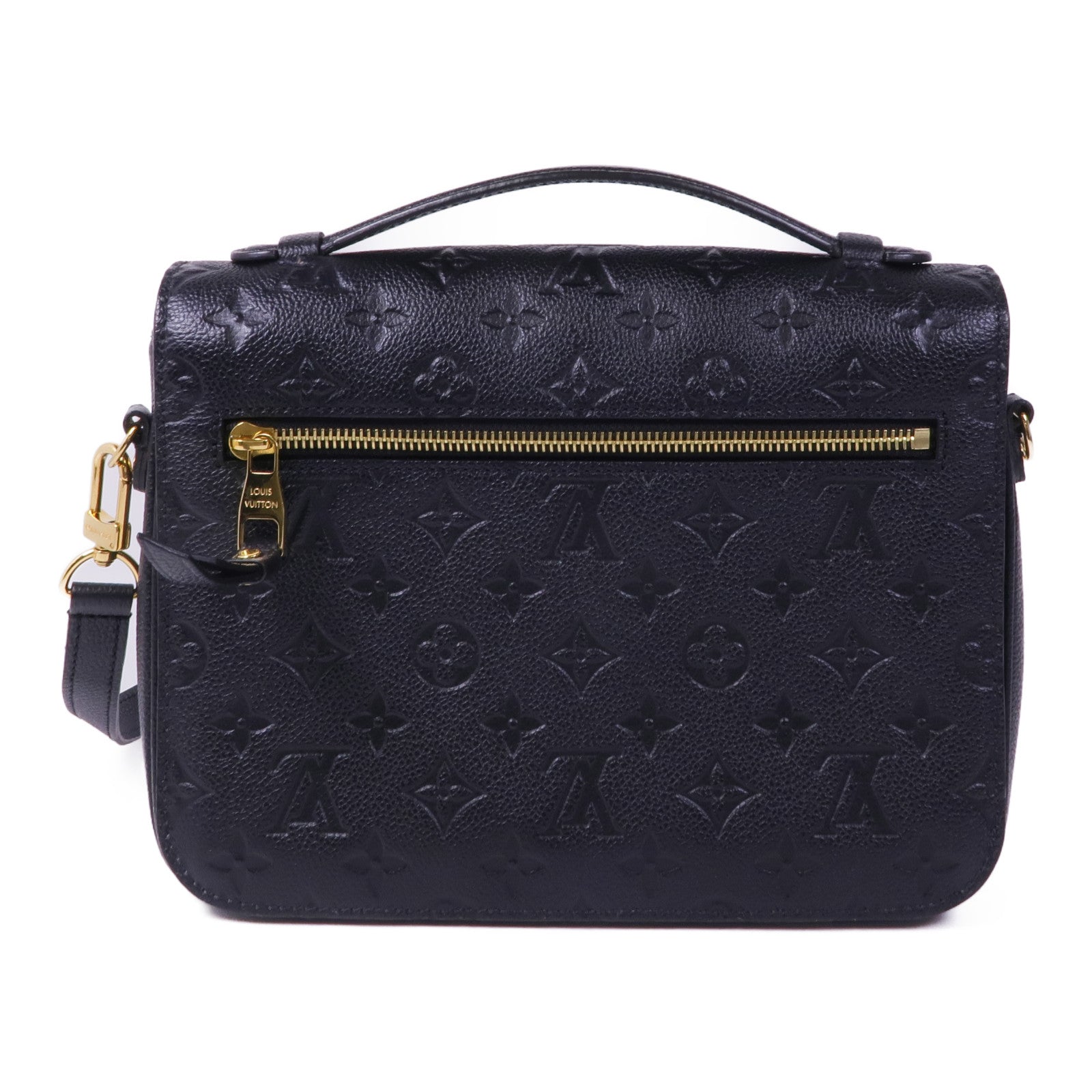 LOUIS VUITTON Monogram Empreinte Pochette Metis金扣手挽肩背兩用袋