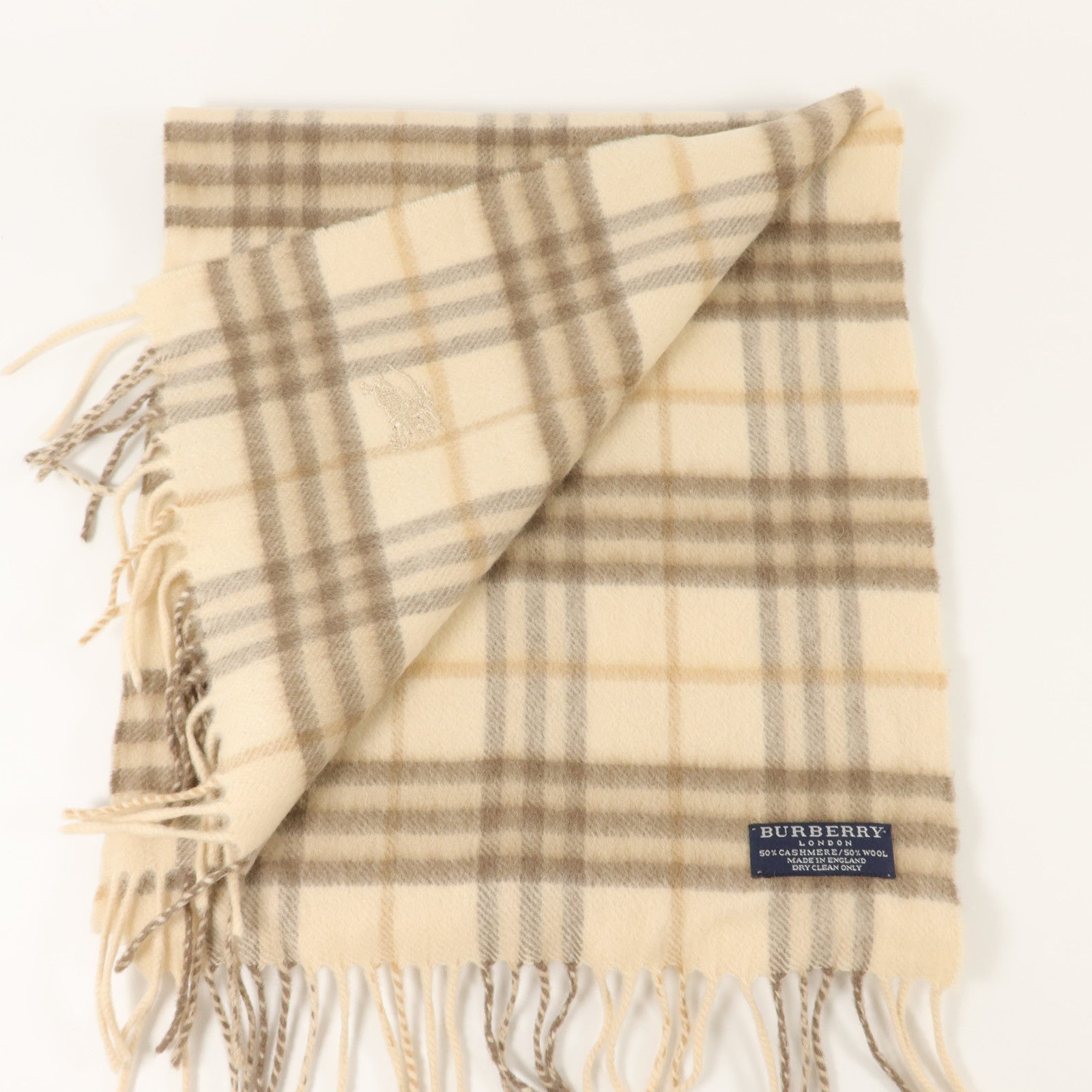BURBERRY 羊絨/羊毛Scarf 30X138cm圍巾