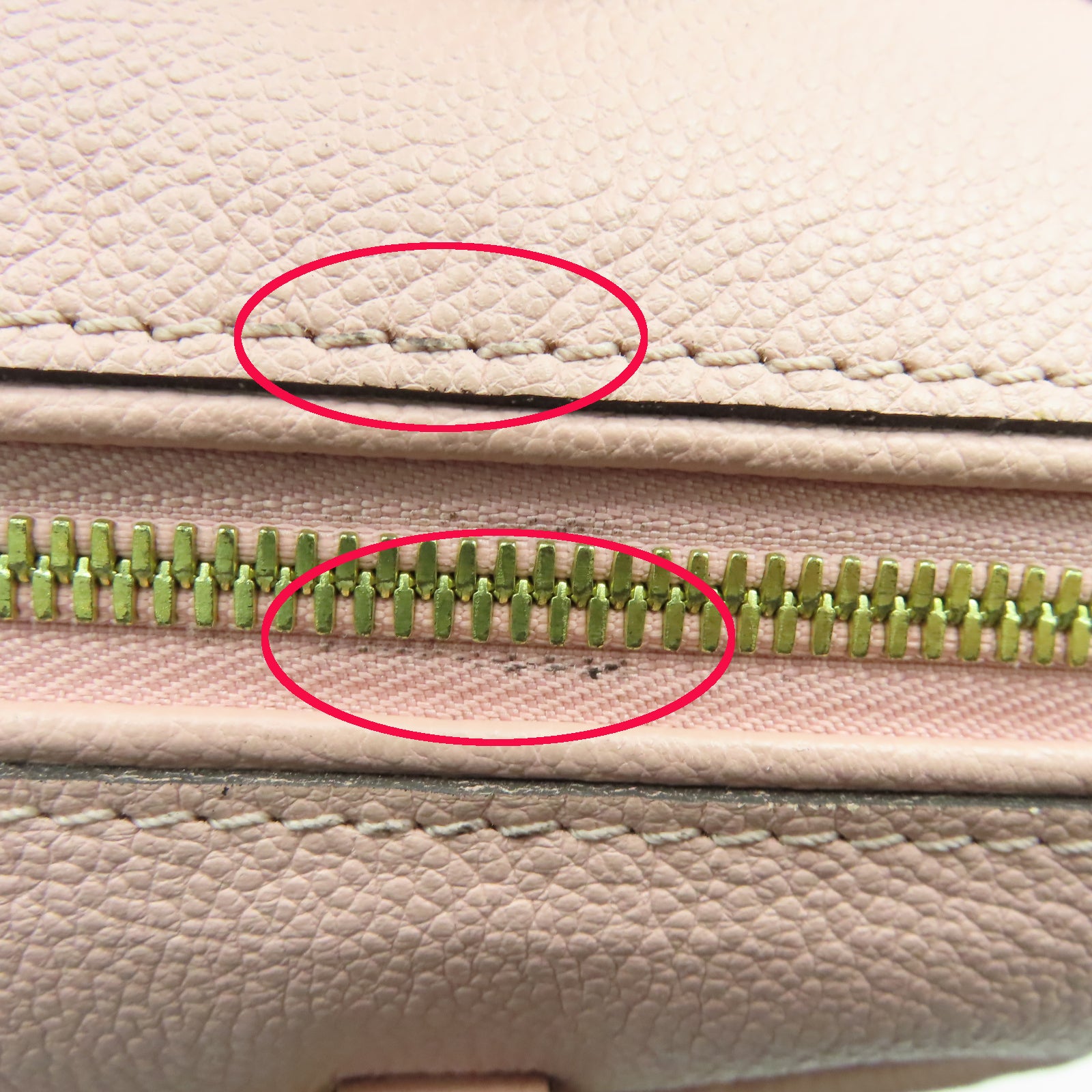 LOUIS VUITTON Monogram Empreinte Speedy Bandouliere 25金扣手挽肩背兩用袋粉紅色