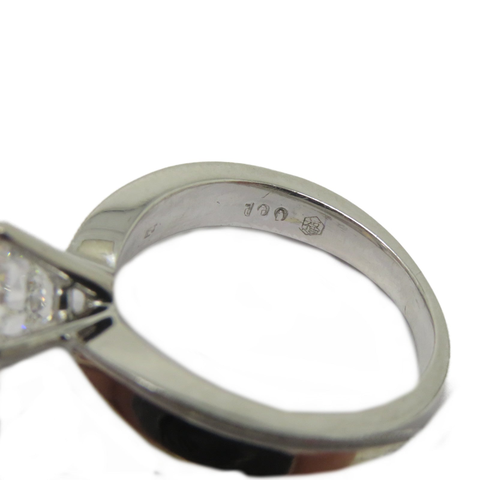 JEWELRY 【激減優惠】18K白金Diamond Ring 1.0ct鑽石戒指US#3.5