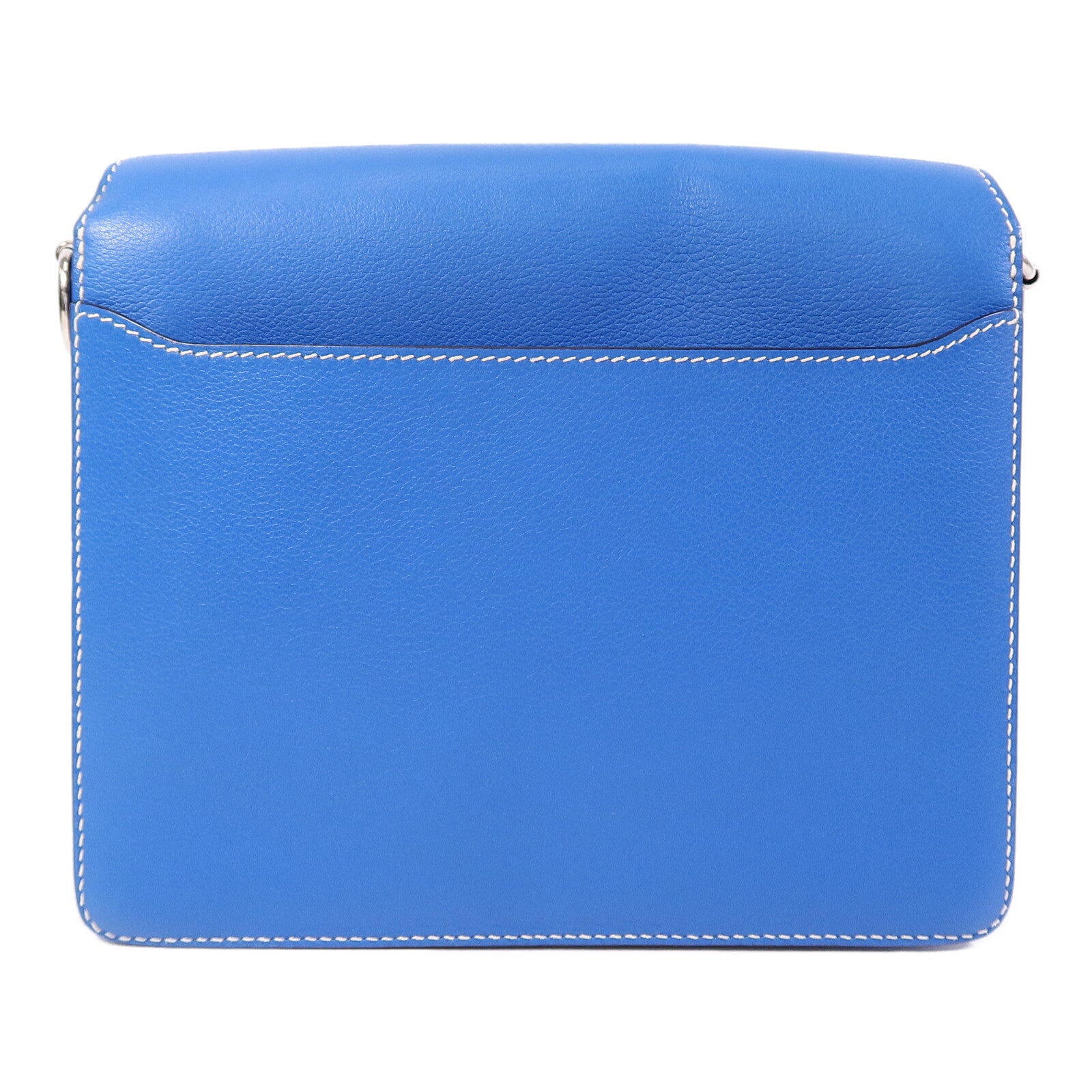 HERMES Evercolor皮革Roulis 23肩背袋Bleu Hydra