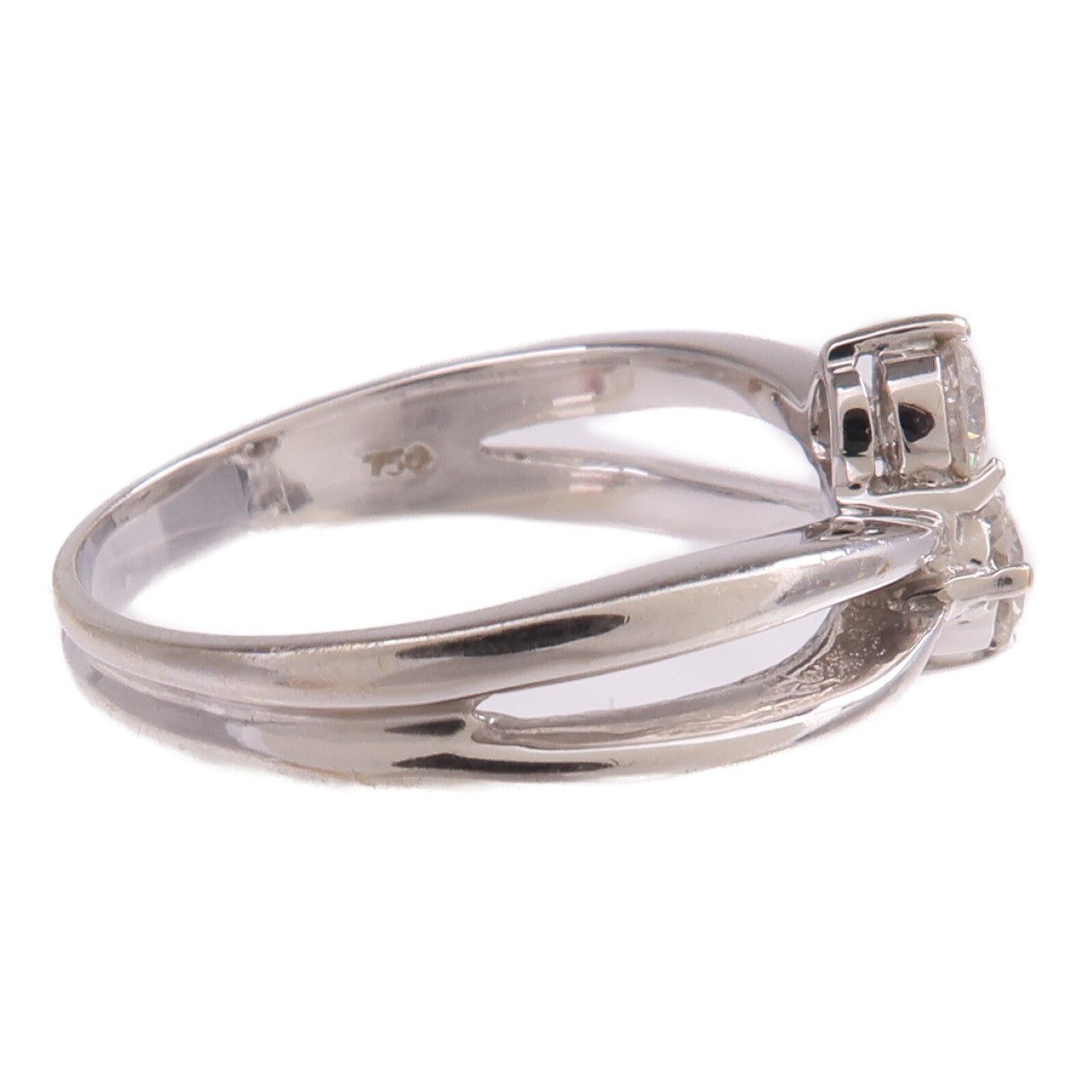 JEWELRY 18K白金Diamond Ring鑽石戒指US#5.75