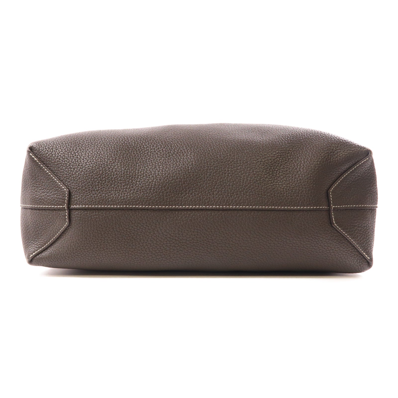 HERMES Double Sens Shoulder Tote Bag Taurillon Clemence Leather