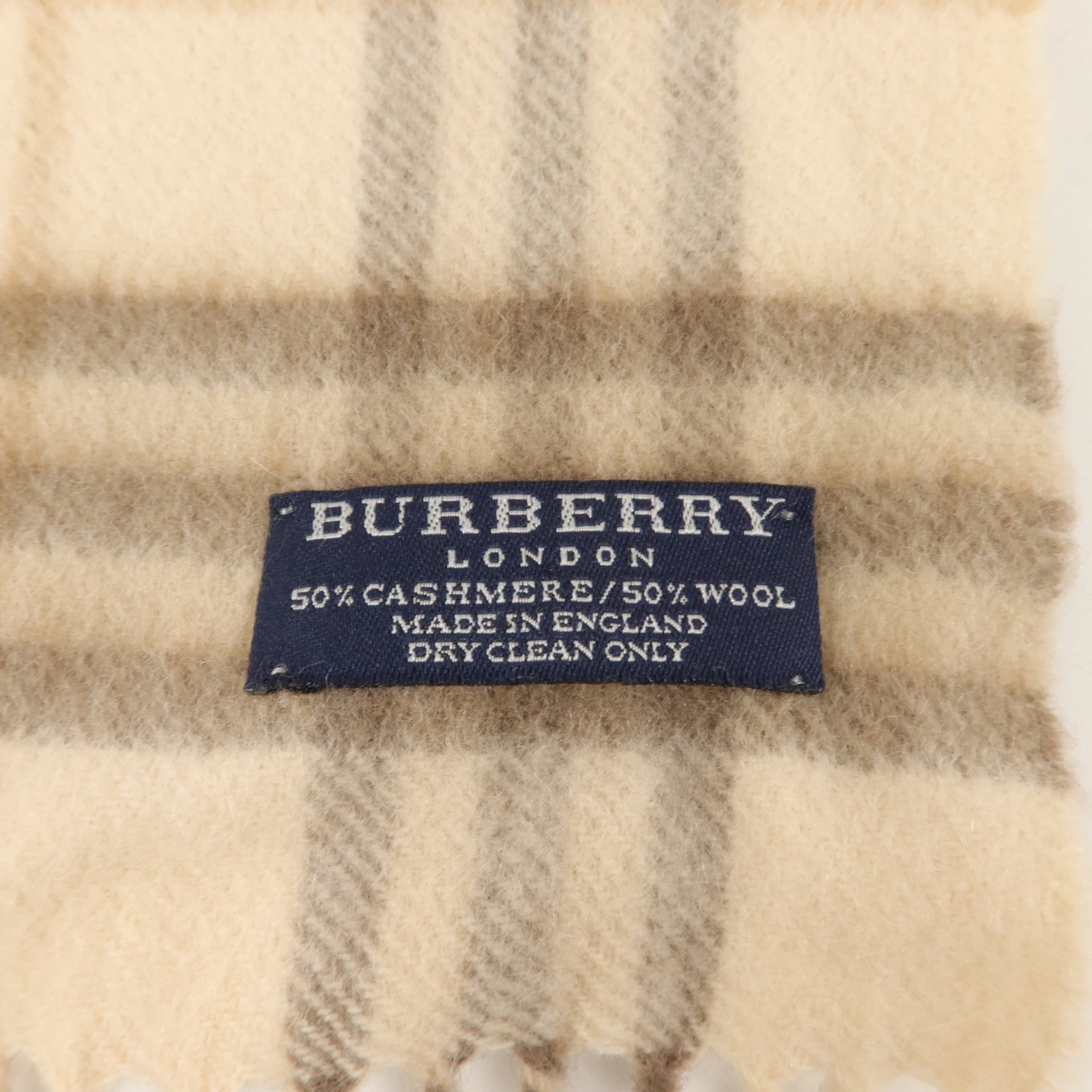 BURBERRY 羊絨/羊毛Scarf 30X138cm圍巾