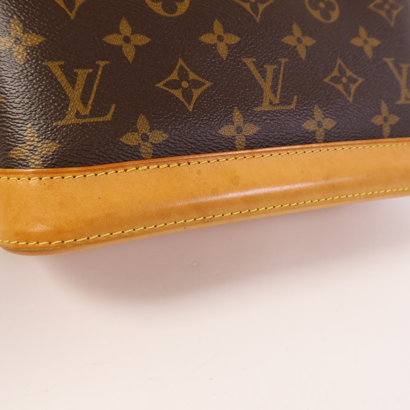 LOUIS VUITTON Monogram Alma BB金扣手挽肩背兩用袋