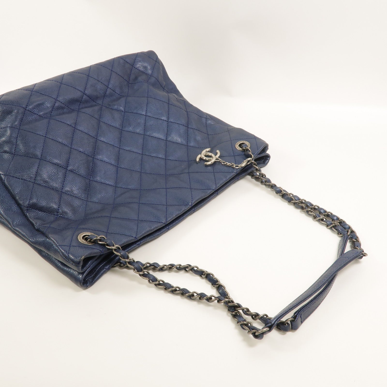 CHANEL 牛皮皮革Chain Shoulder鏈帶肩背袋