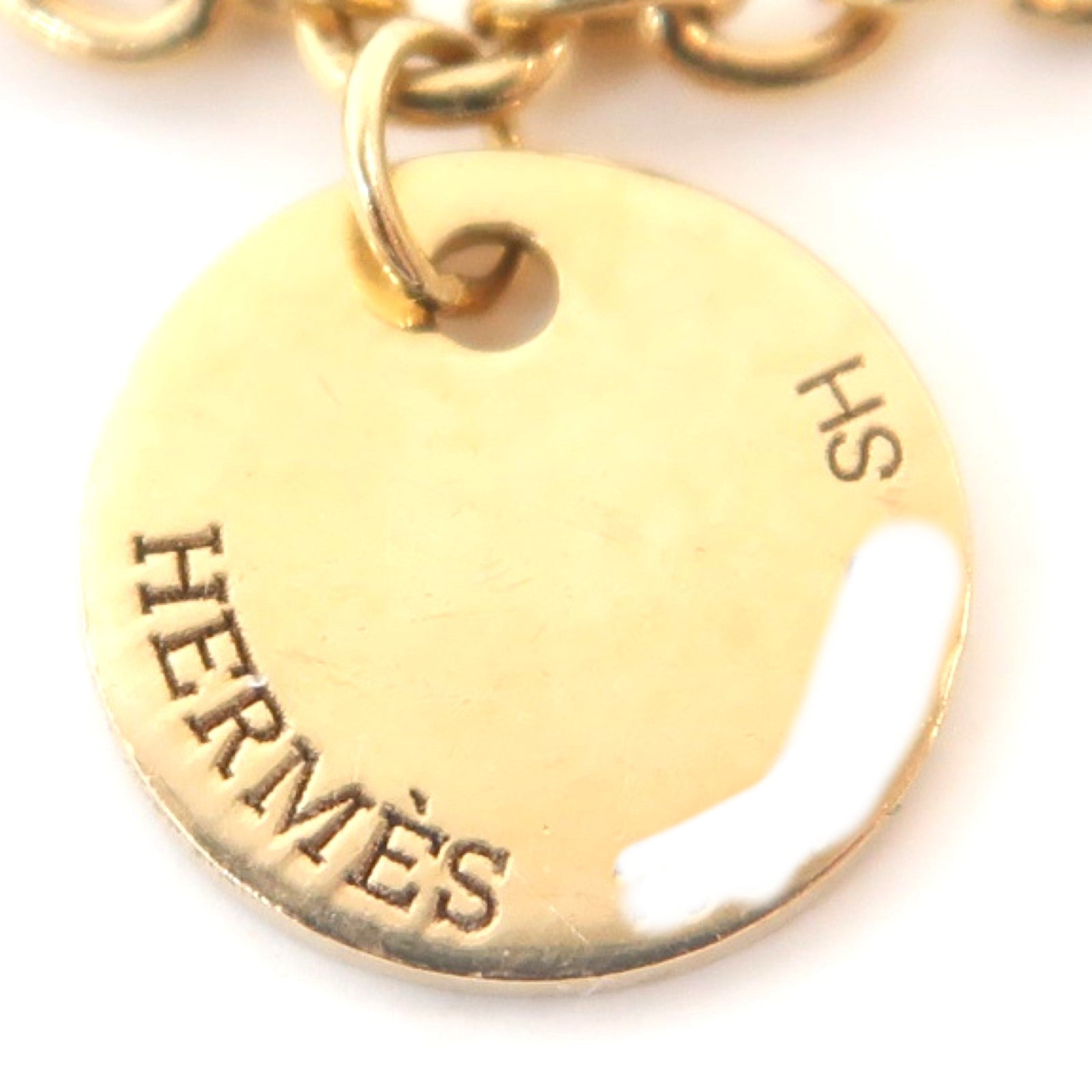 HERMES 18K玫瑰金Ronde Multi Bracelet手鏈金色