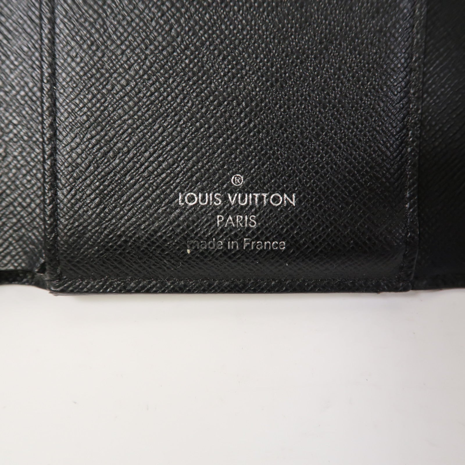 LOUIS VUITTON Epi Twist Compact Trifold Wallet銀扣錢包黑色