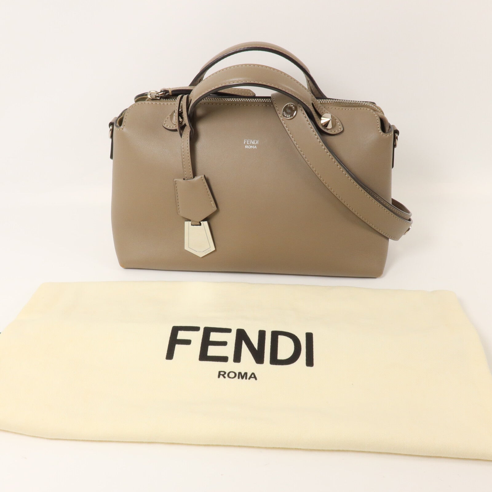 FENDI 牛皮皮革By The Way手挽肩背兩用袋