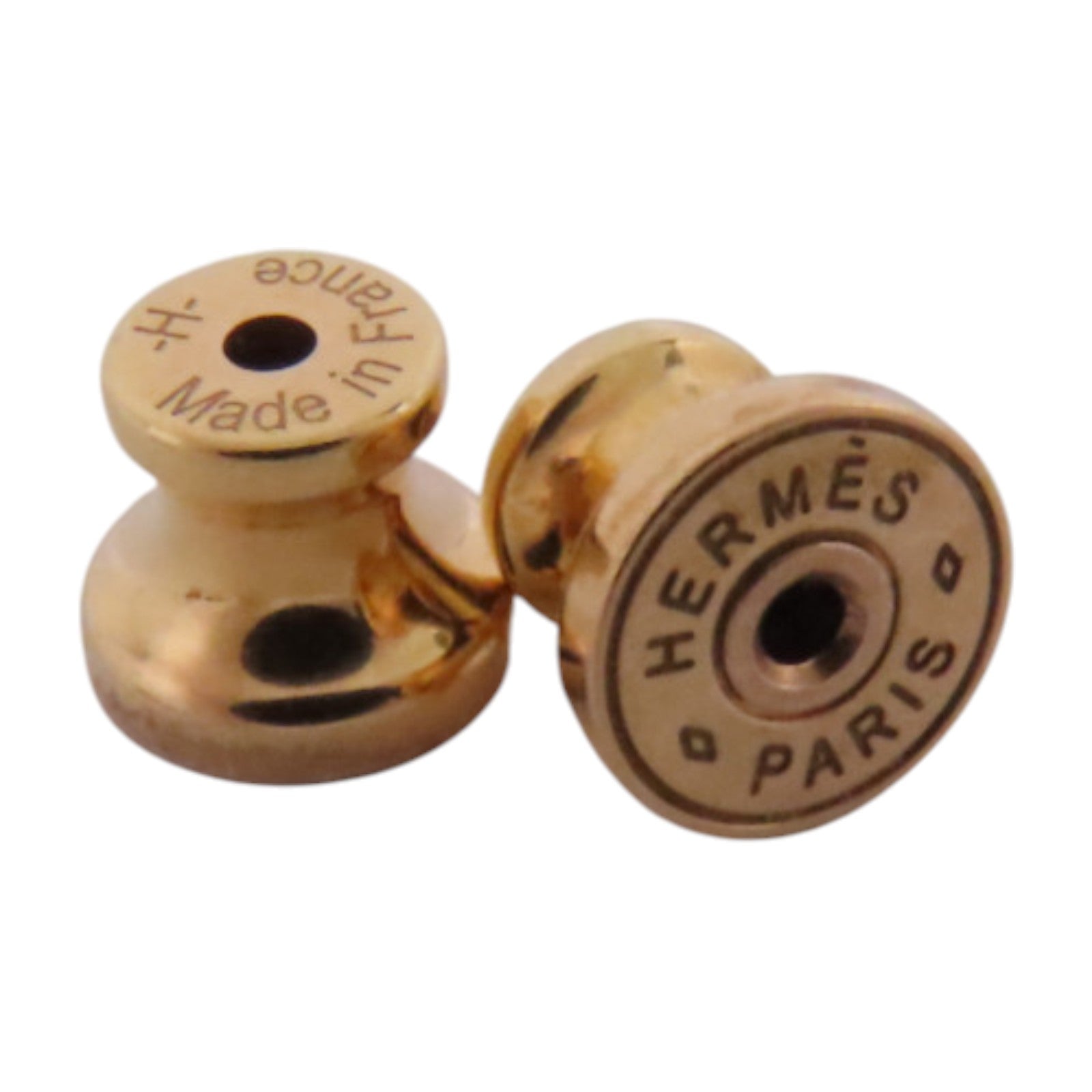 HERMES 金屬/琺瑯Pop H Earrings金扣耳環