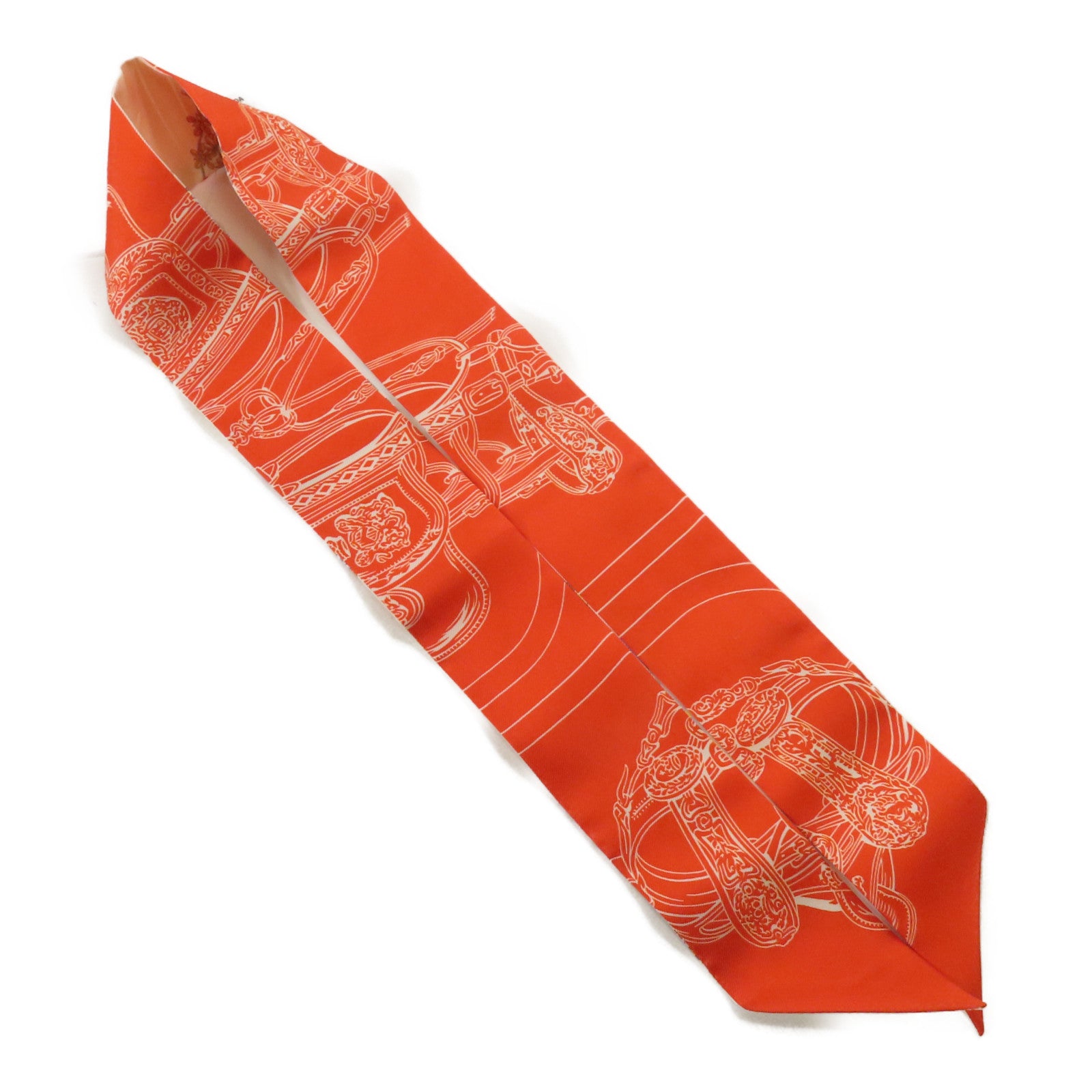 HERMES Twilly Scarf Scarves Silk Multicolor