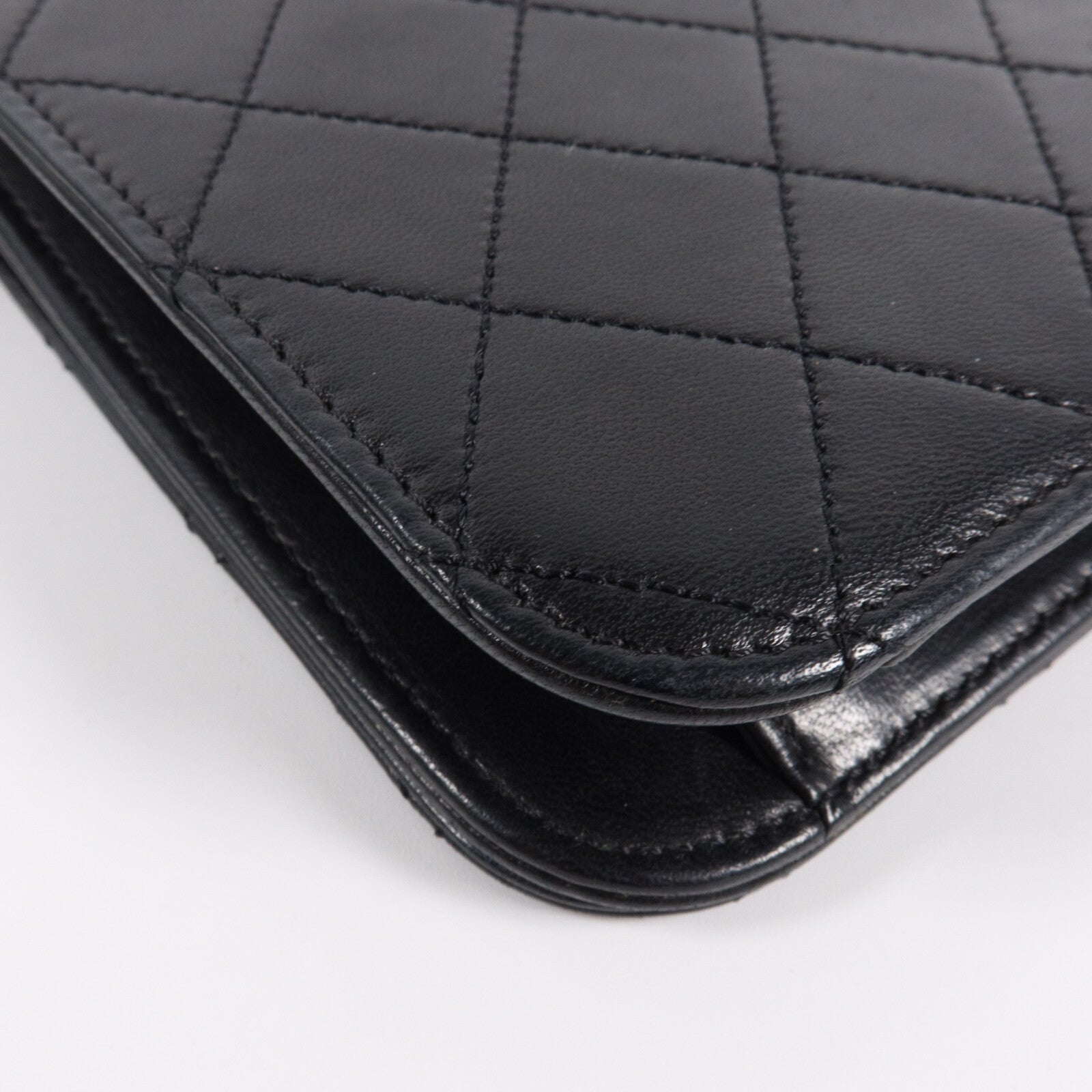 CHANEL 羊皮皮革Vintage Shoulder Bag鏈帶肩背袋