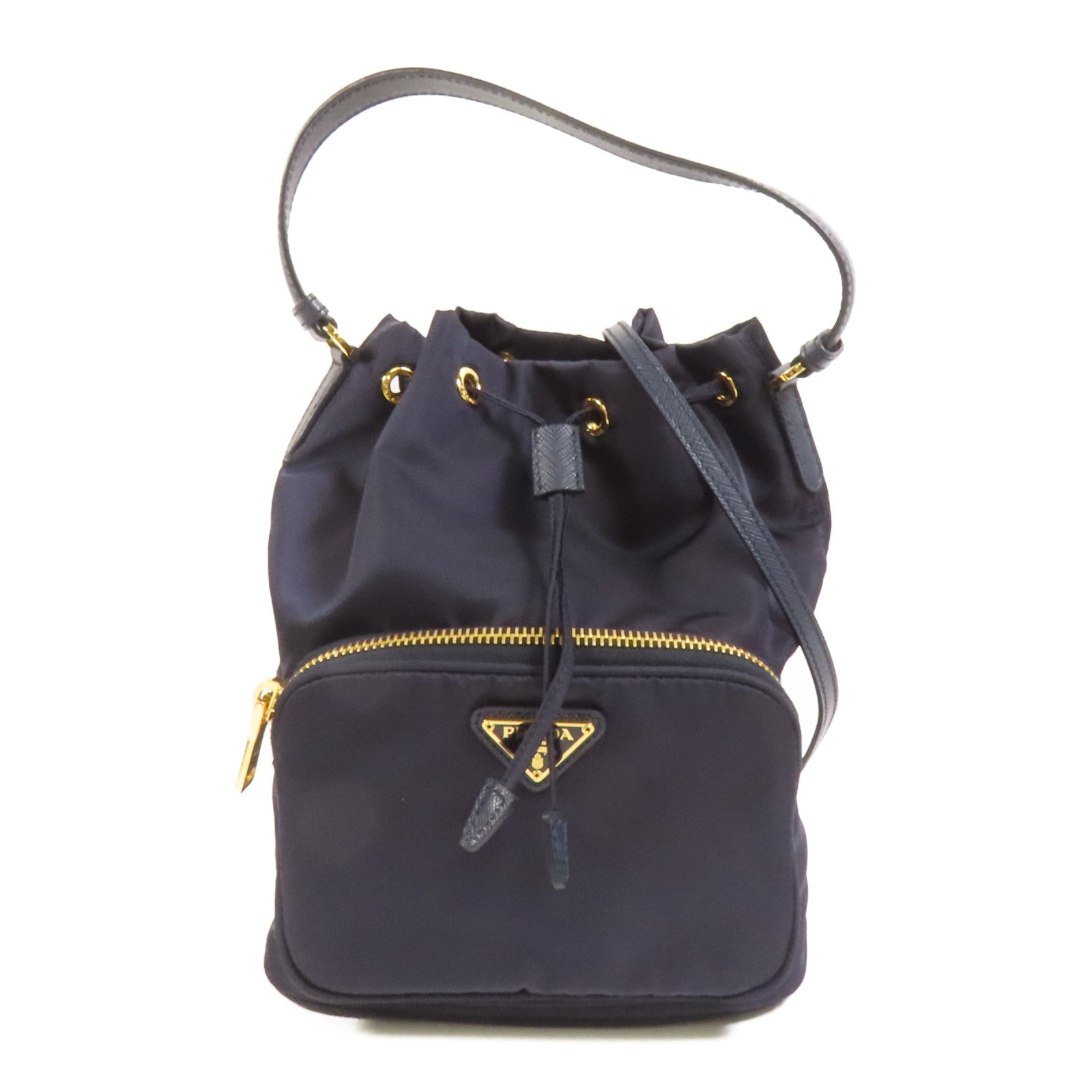 PRADA 尼龍Shoulder Bag金扣手挽肩背兩袋