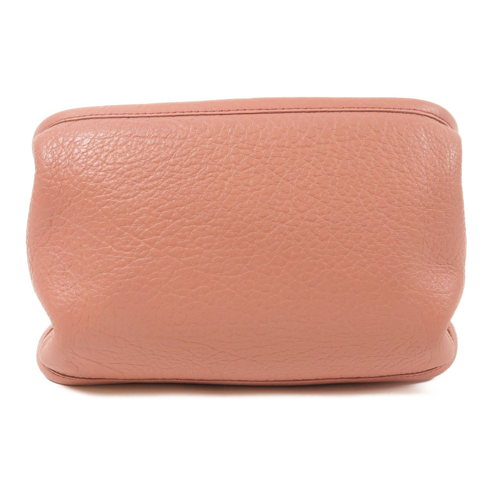 CHANEL CC SHW 2.55 Chain Shoulder Bag Calfskin Leather Pink