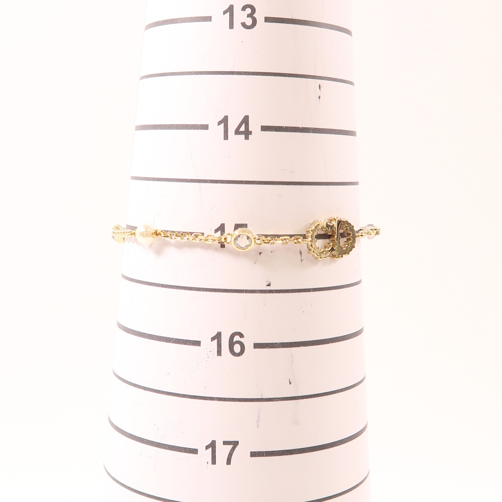 Dior 金屬Clair D Lune Bracelet手鏈金色