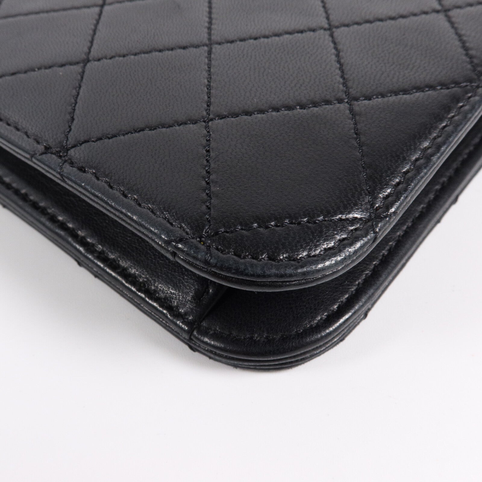CHANEL 羊皮皮革Vintage Shoulder Bag鏈帶肩背袋