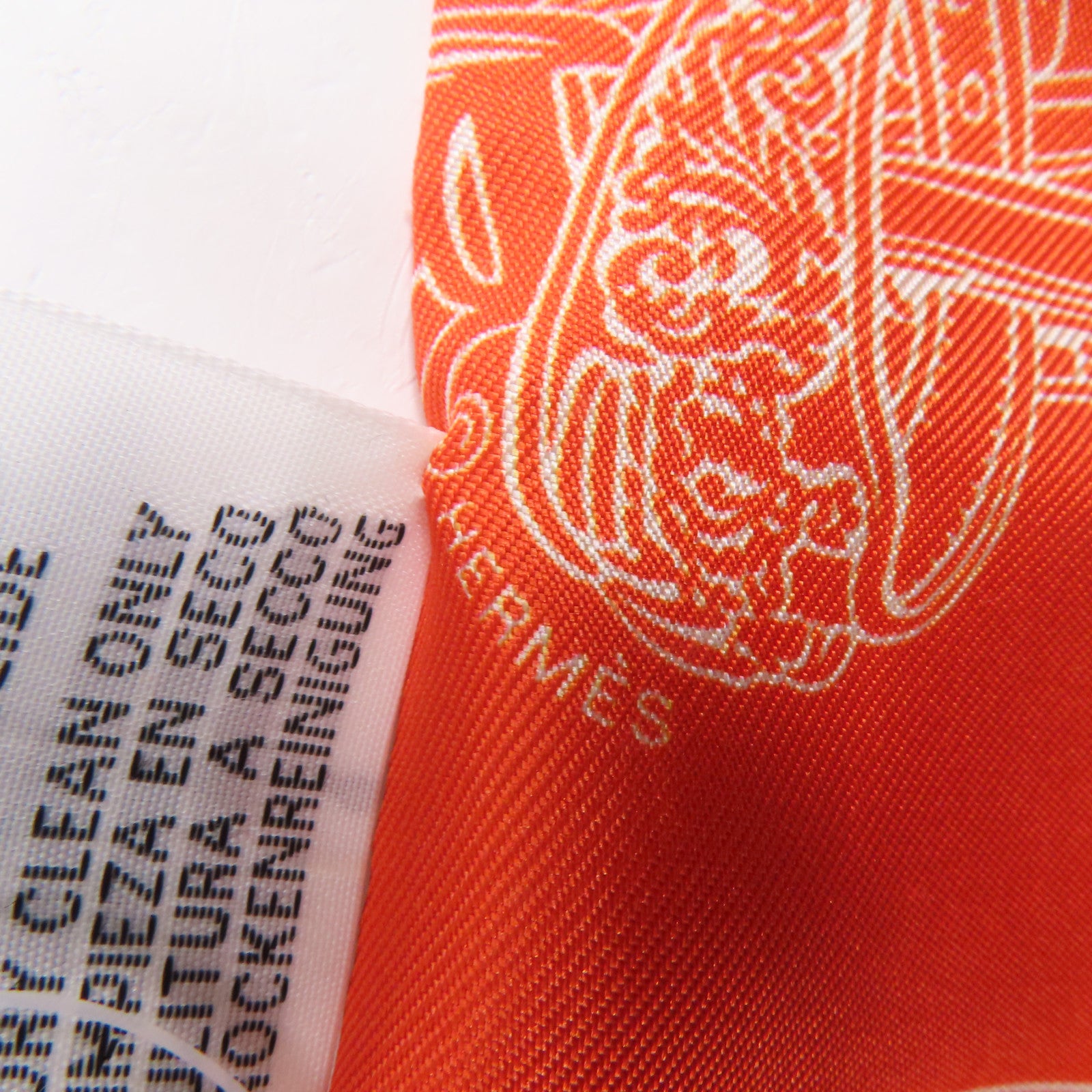 HERMES Twilly Scarf Scarves Silk Multicolor