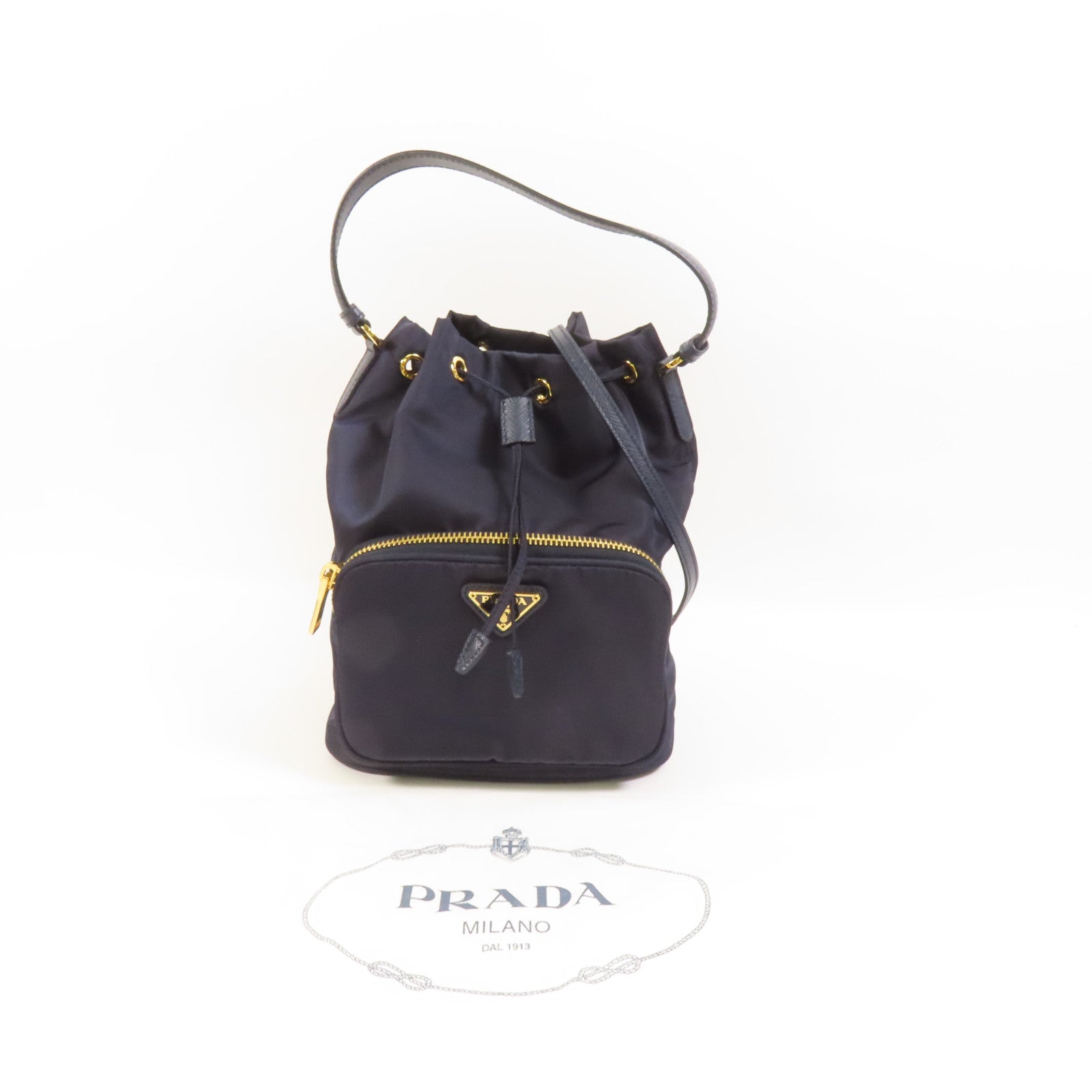 PRADA 尼龍Shoulder Bag金扣手挽肩背兩袋
