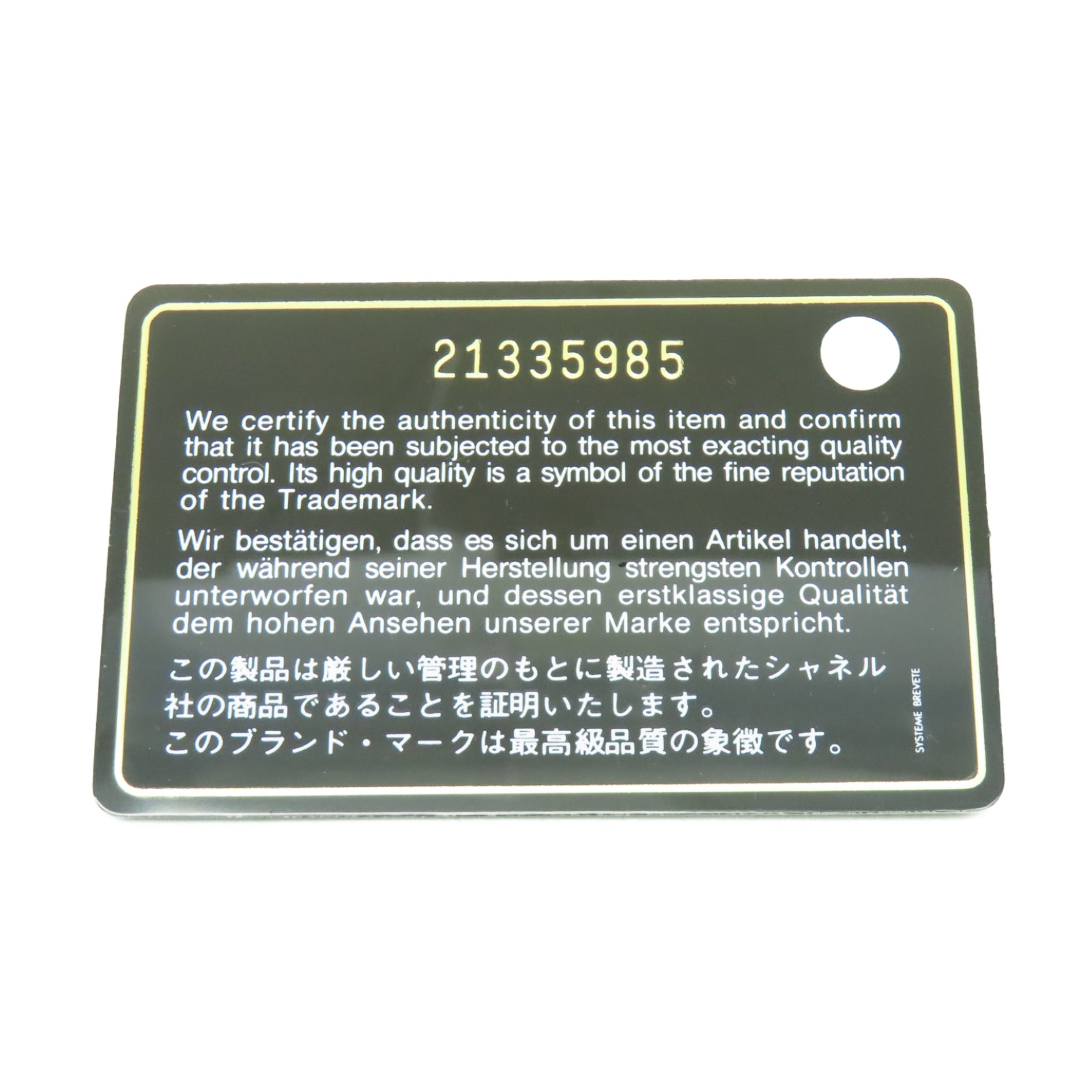 CHANEL **【激減優惠】蜥蝪皮革Wallet On Chain銀扣鏈帶肩背袋金色/黑色