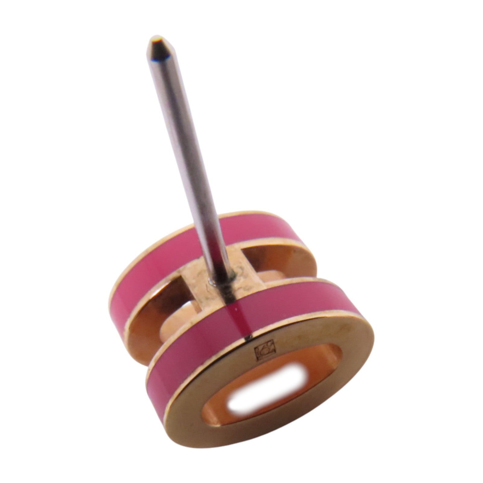 HERMES 金屬/琺瑯Pop H Earrings金扣耳環