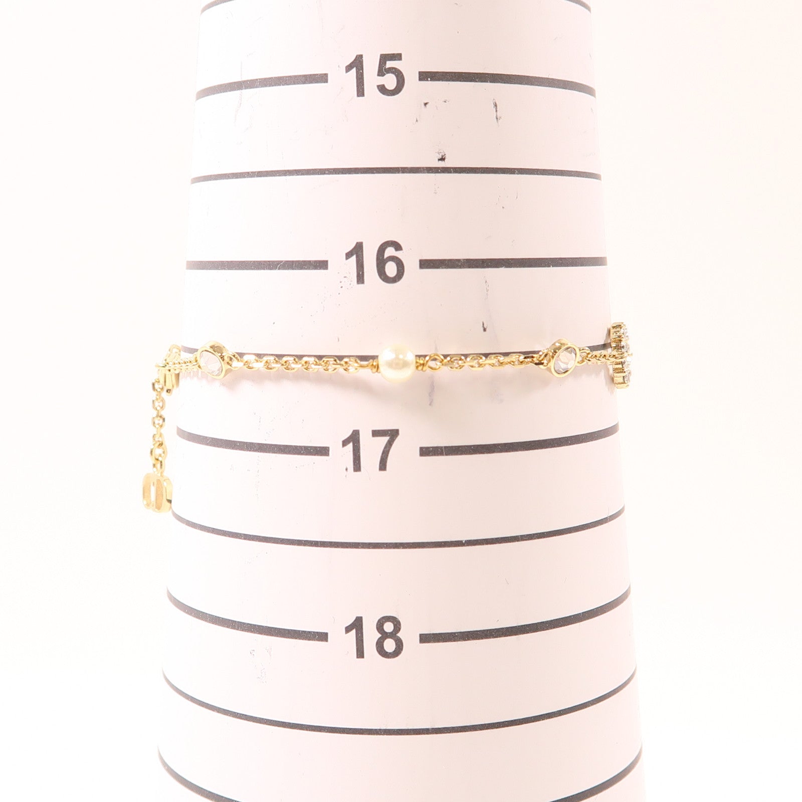 Dior 金屬Clair D Lune Bracelet手鏈金色