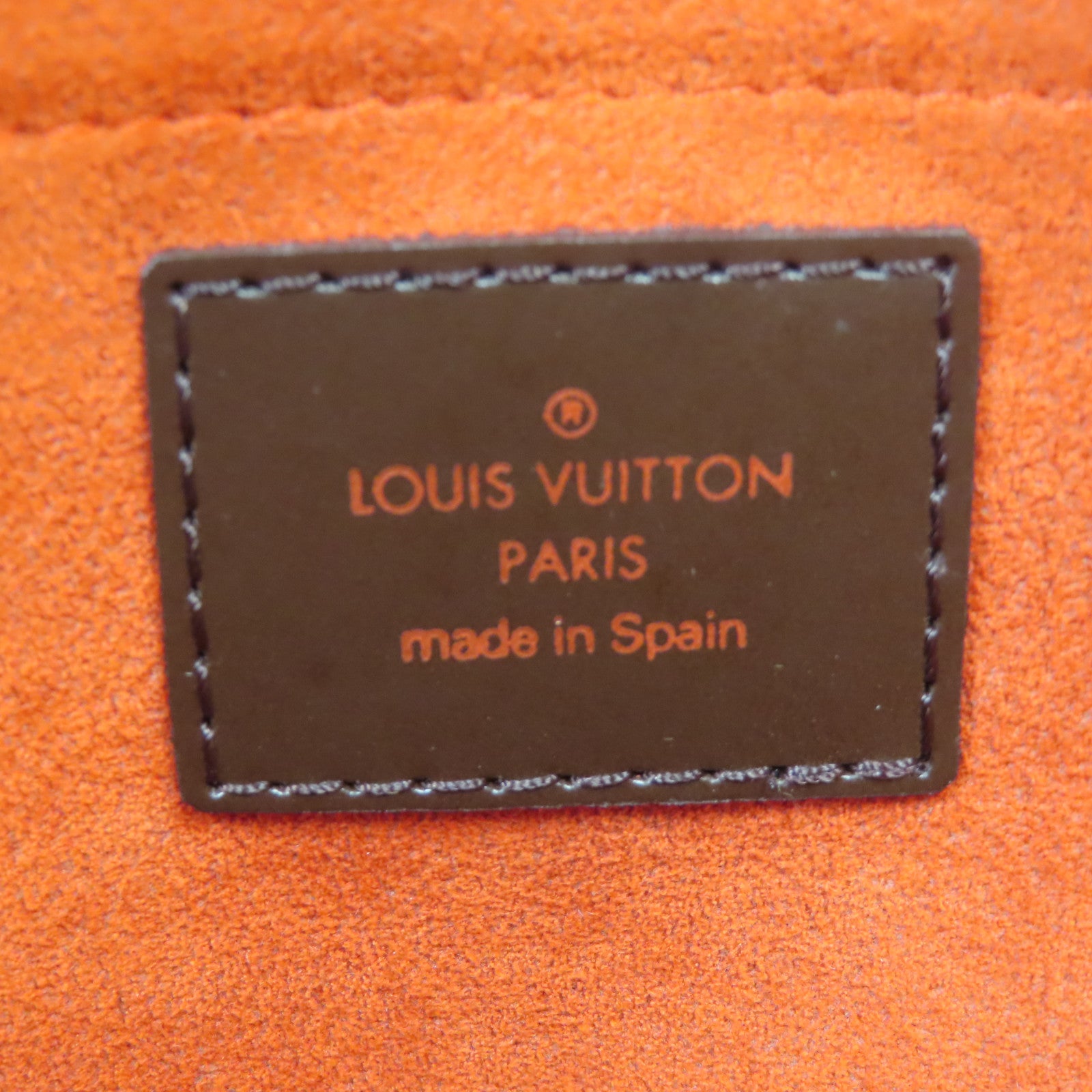 LOUIS VUITTON Damier Sarria Mini金扣手挽袋啡色
