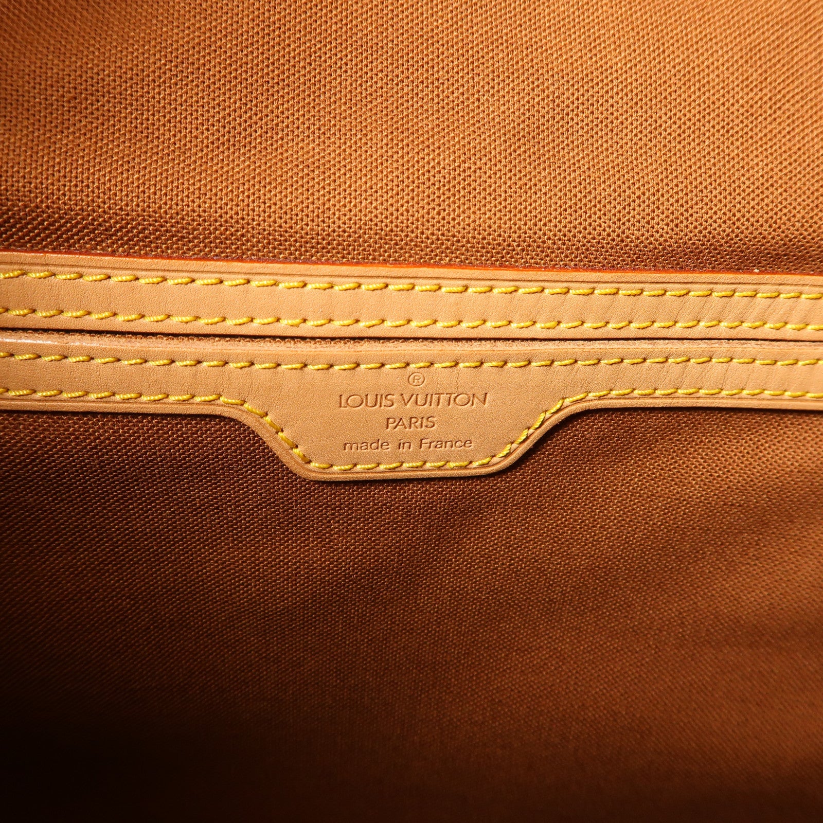LOUIS VUITTON Monogram Montsouris GM金扣背包啡色