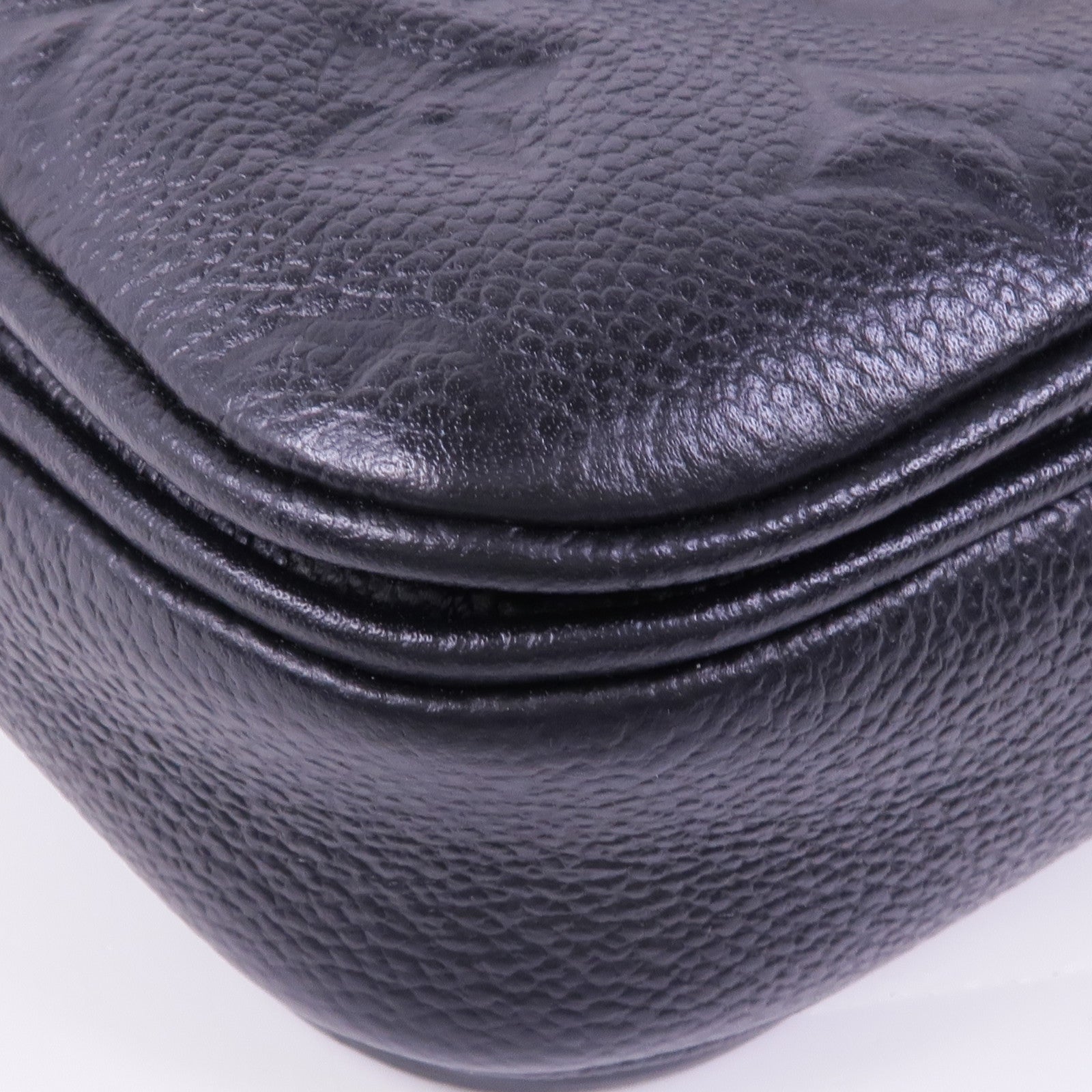 LOUIS VUITTON Monogram Empreinte Pochette Metis金扣手挽肩背兩用袋