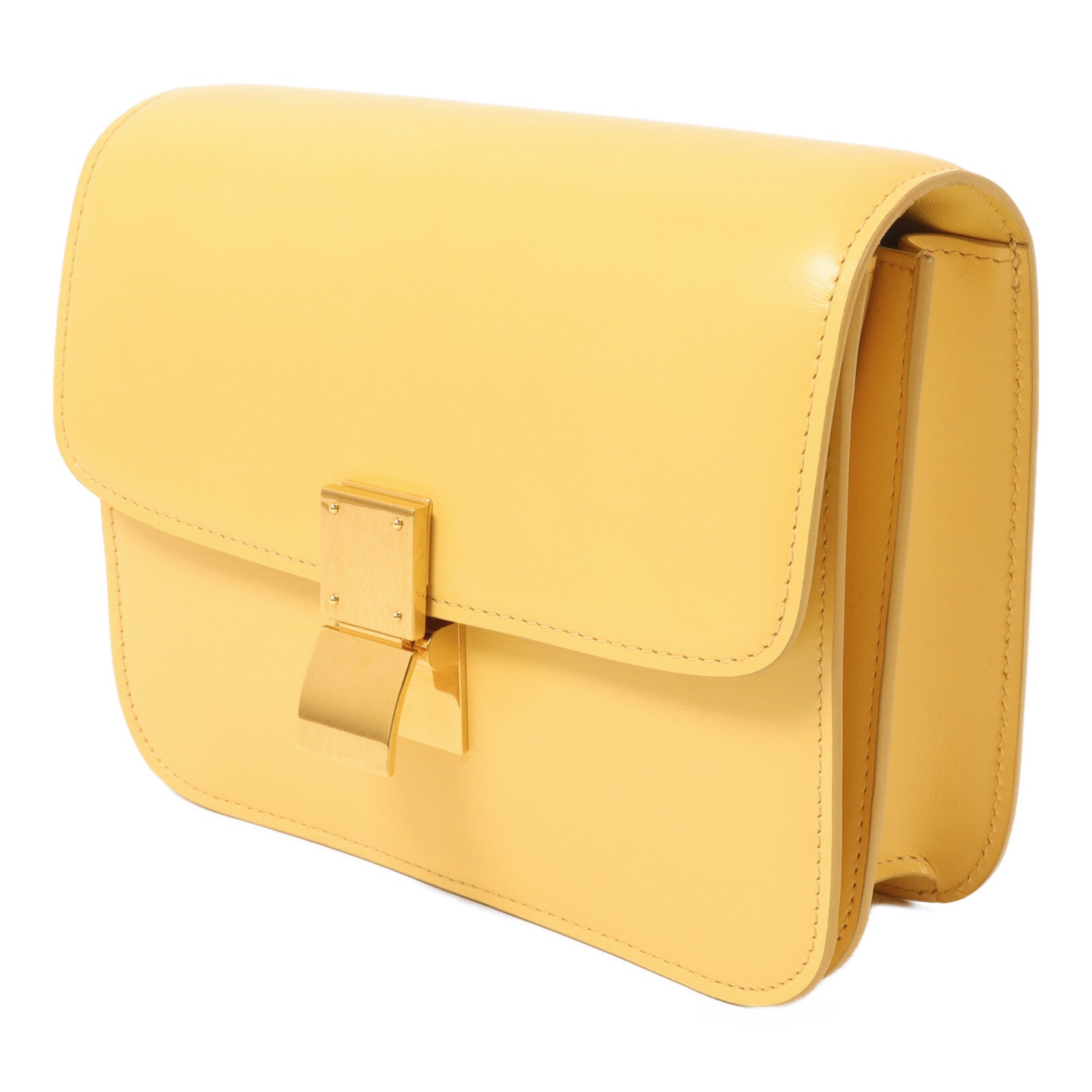 CELINE 牛皮皮革Teen Classic Box肩背袋