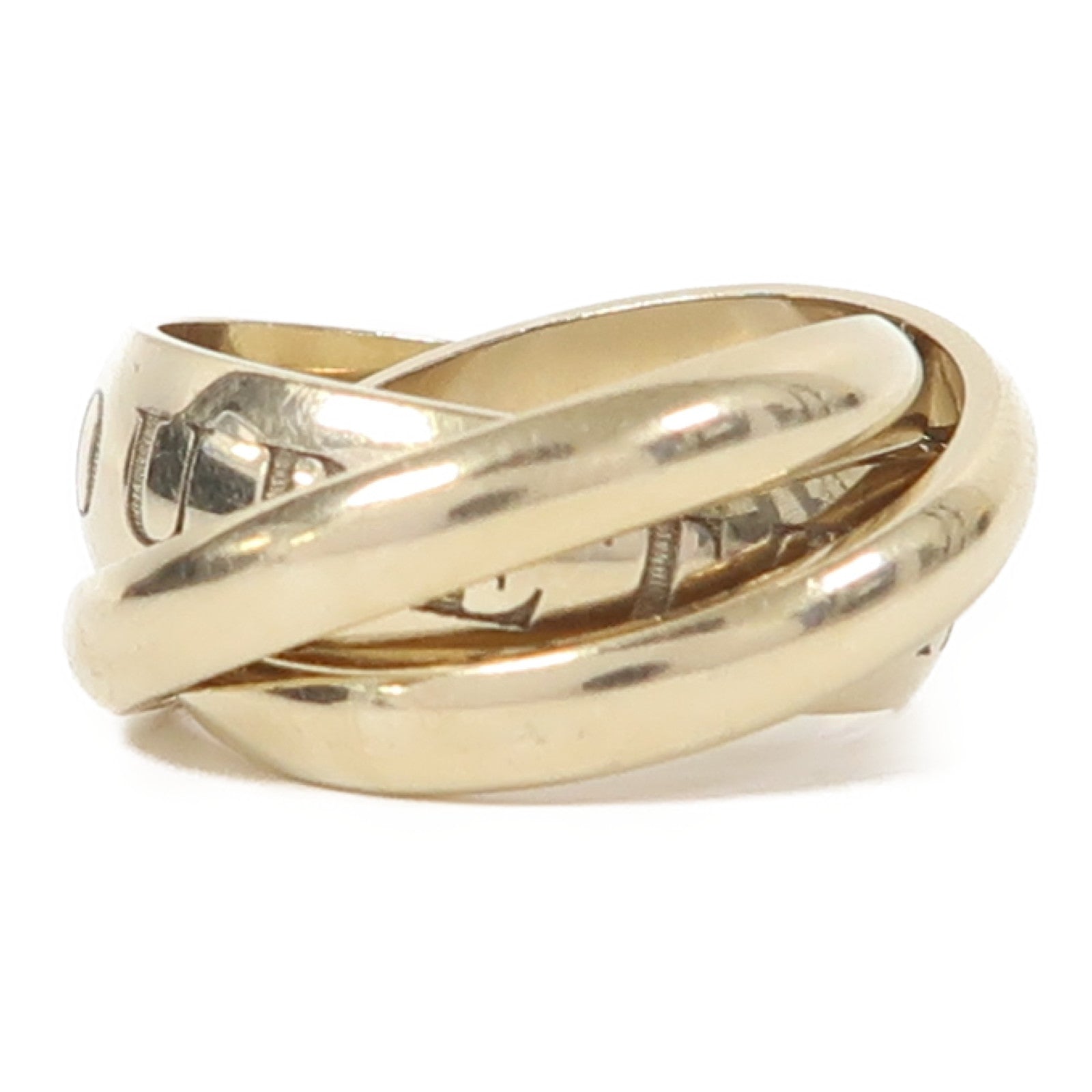 CARTIER 【激減優惠】18K金Vintage Trinity戒指US#3.5