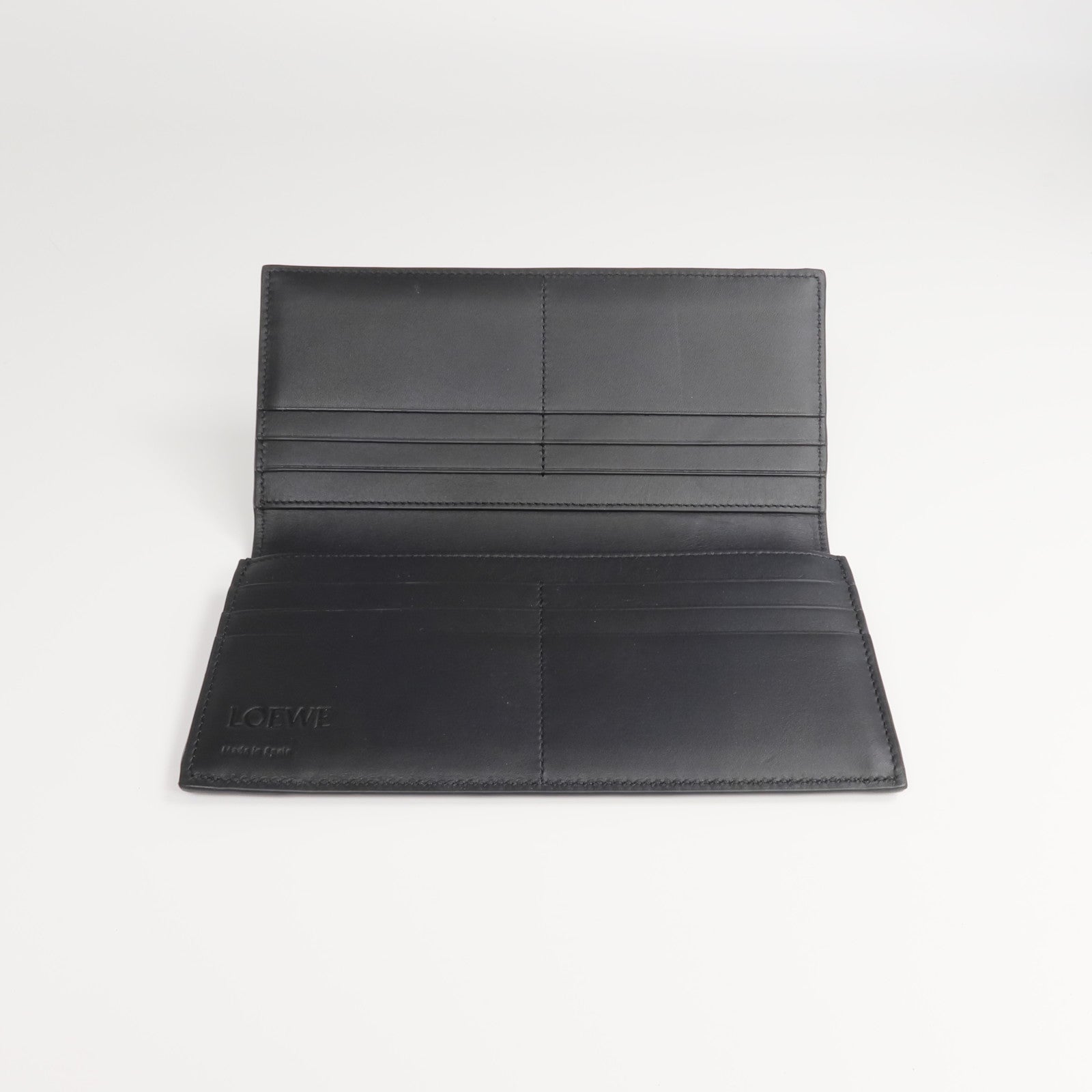 LOEWE 牛皮皮革Puzzle Long Horizontal Wallet長錢包