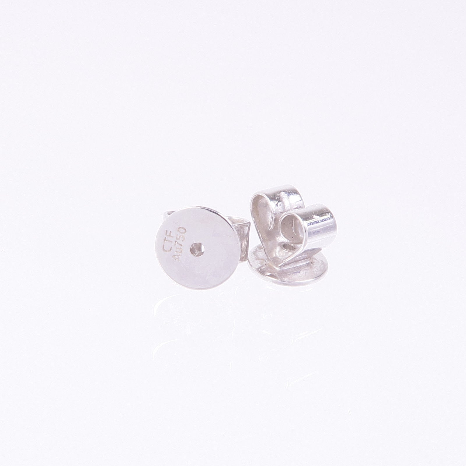 JEWELRY 18K白金Diamond Earrings鑽石耳環