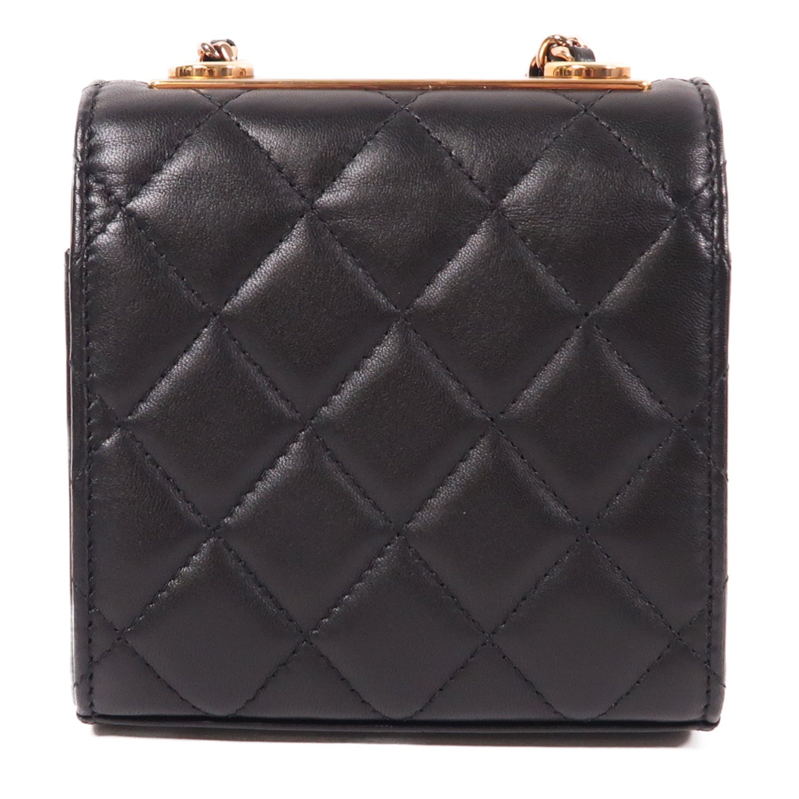 CHANEL 羊皮皮革Trendy CC Mini Bag鏈帶肩背袋
