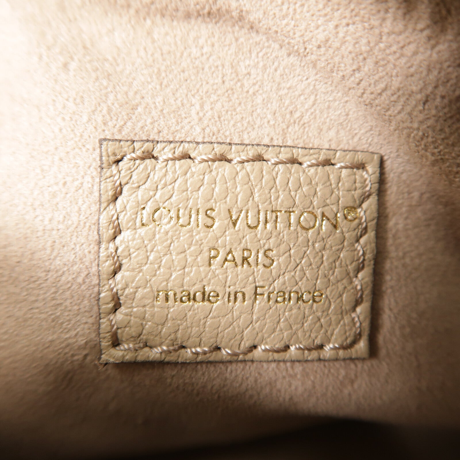 LOUIS VUITTON Monogram Empreinte Nano Speedy金扣手挽肩背兩用袋