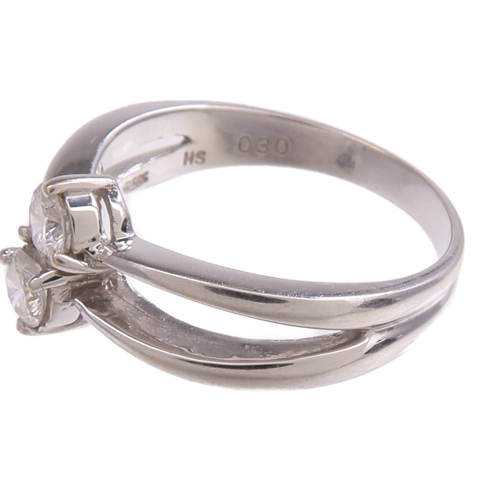 JEWELRY 18K白金Diamond Ring鑽石戒指US#5.75