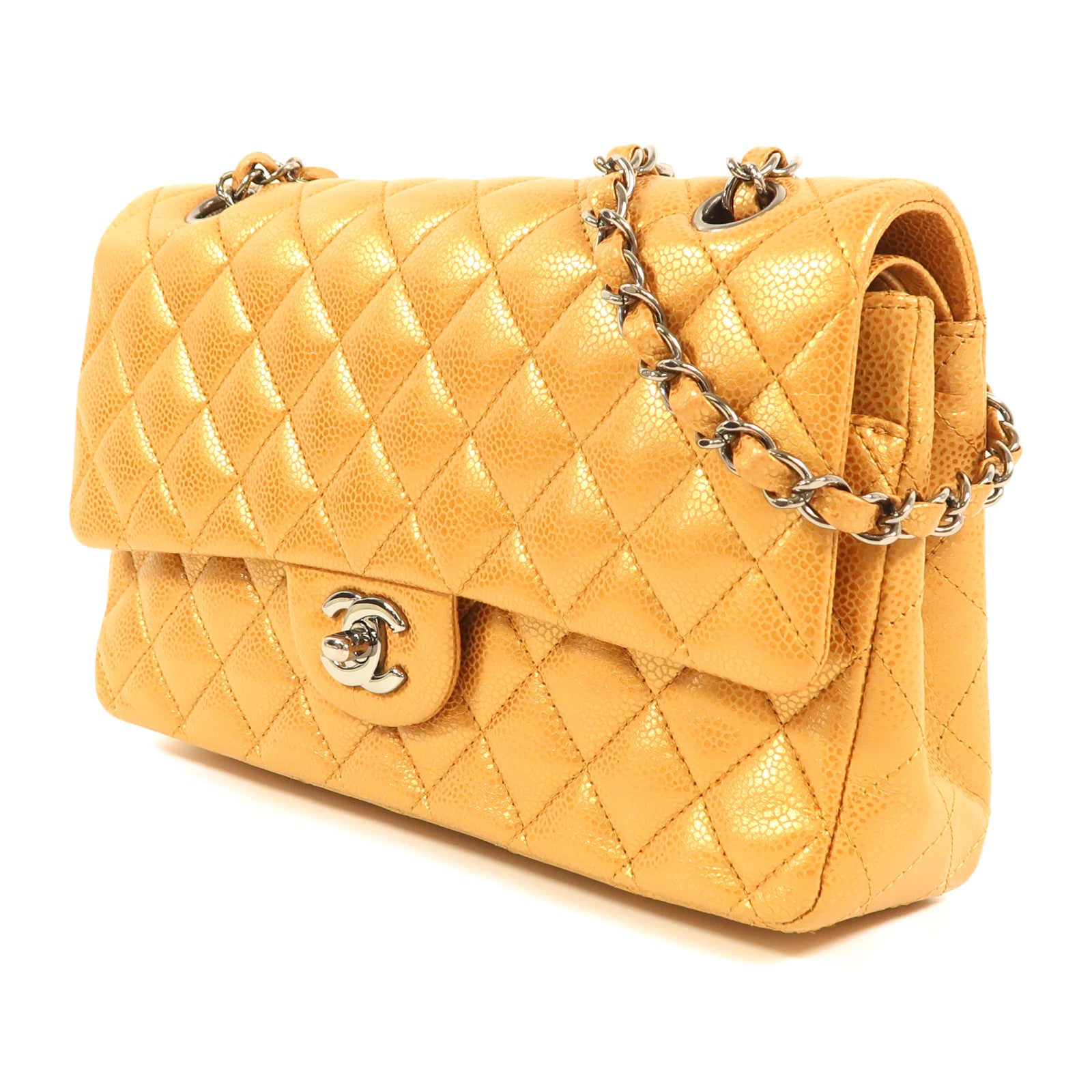 CHANEL 牛皮皮革Classic 25鏈帶肩背袋