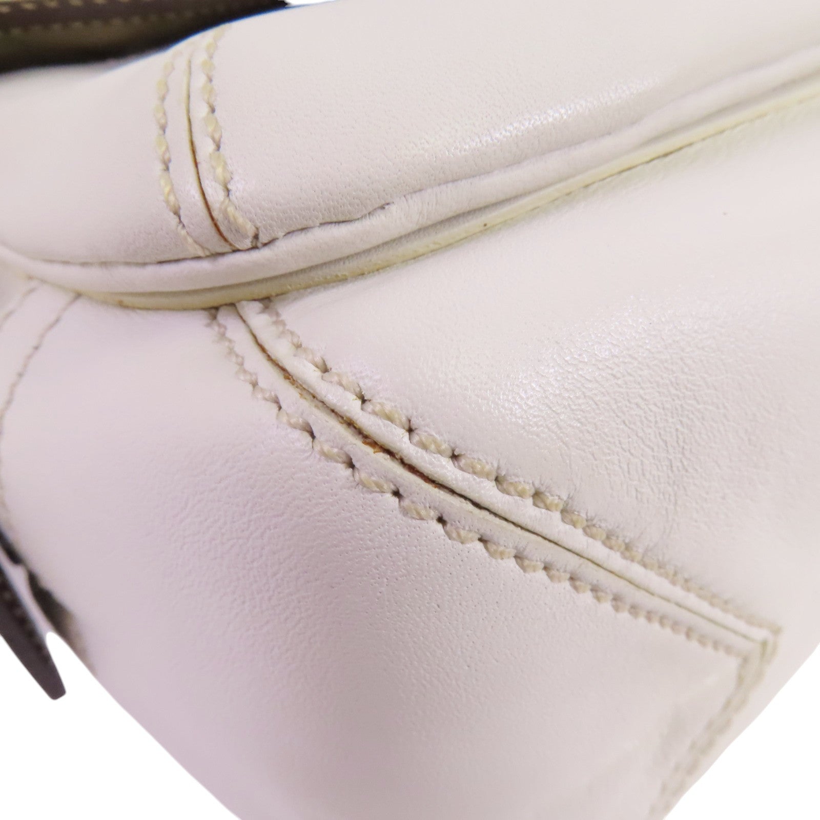 COACH 牛皮皮革Shoulder Bag銀扣肩背袋