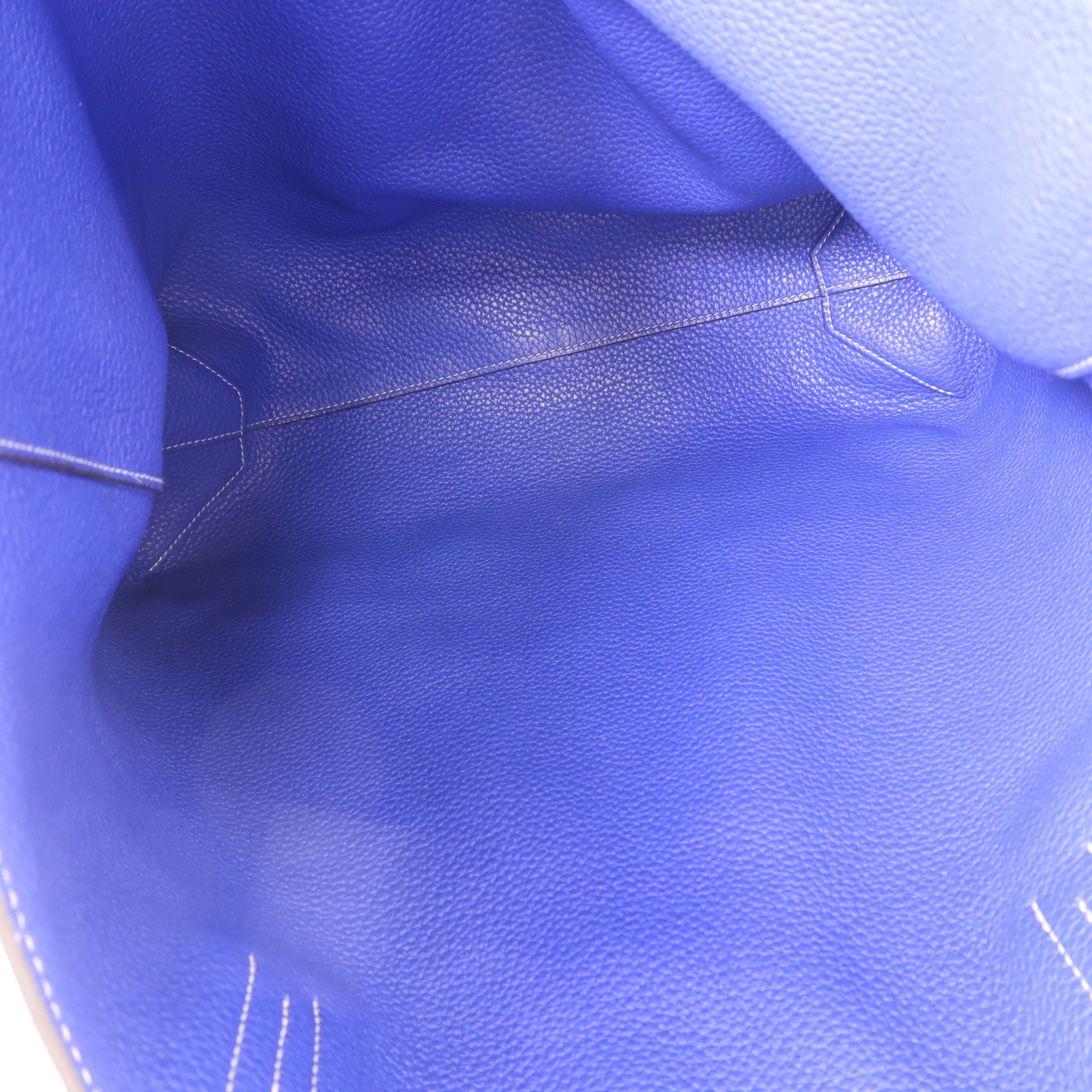 HERMES Double Sens Shoulder Tote Bag Taurillon Clemence Leather