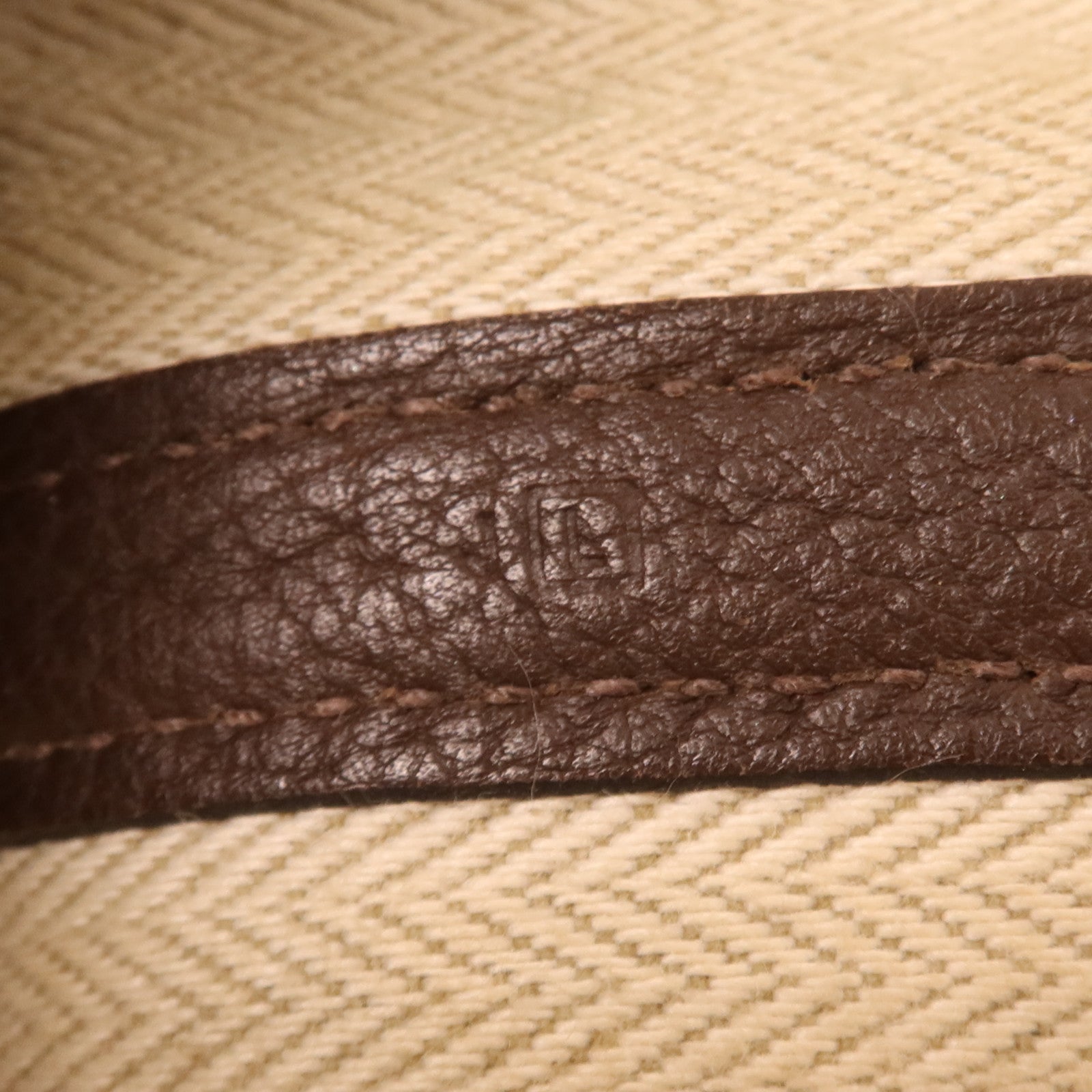 HERMES Negonda皮革Garden Party PM銀扣手挽袋