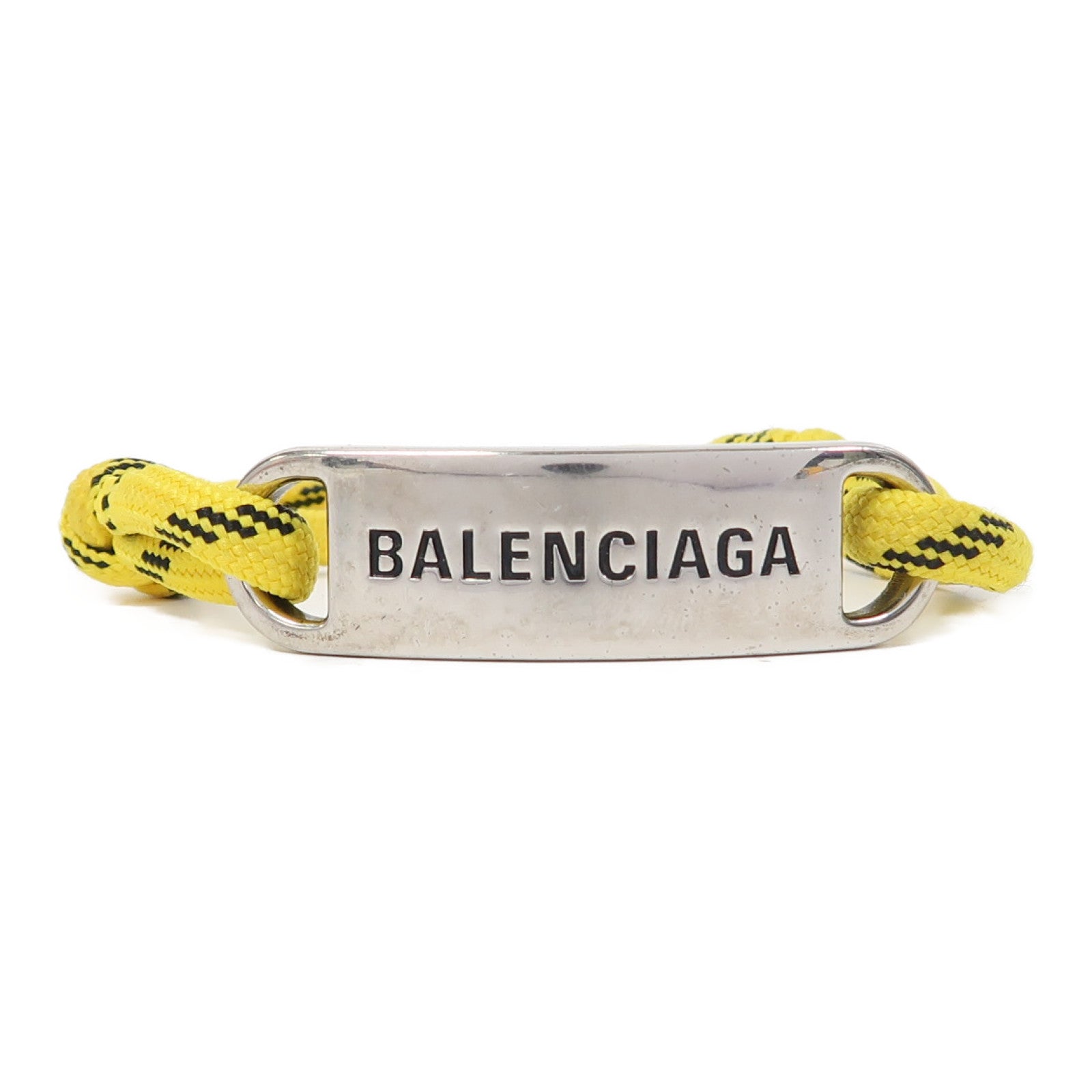 BALENCIAGA 【激減優惠】金屬Plate Bracelet手鏈黃色