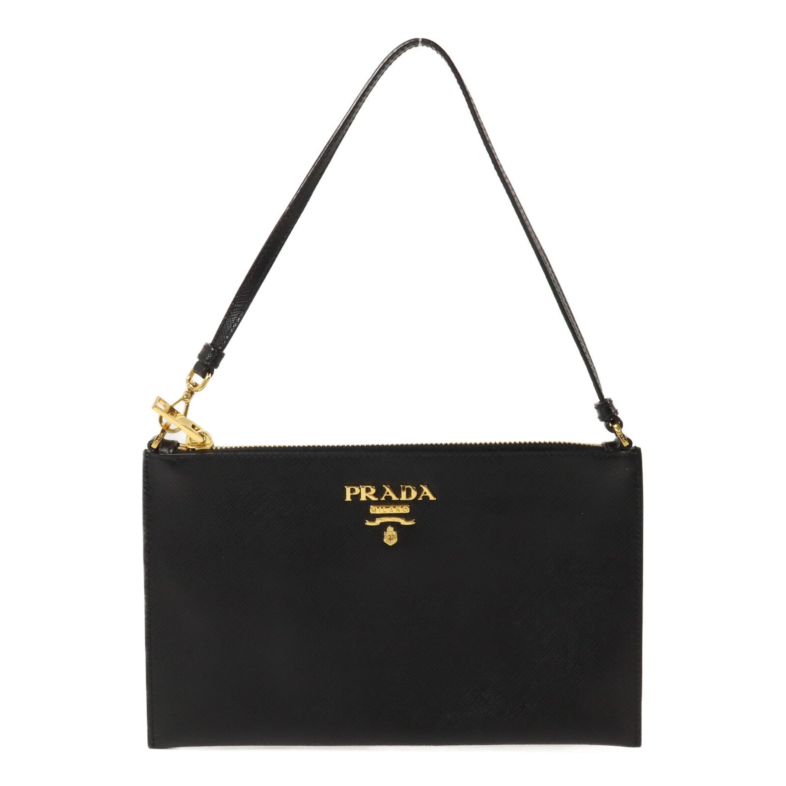 PRADA Saffiano皮革Pouch bag手拿包
