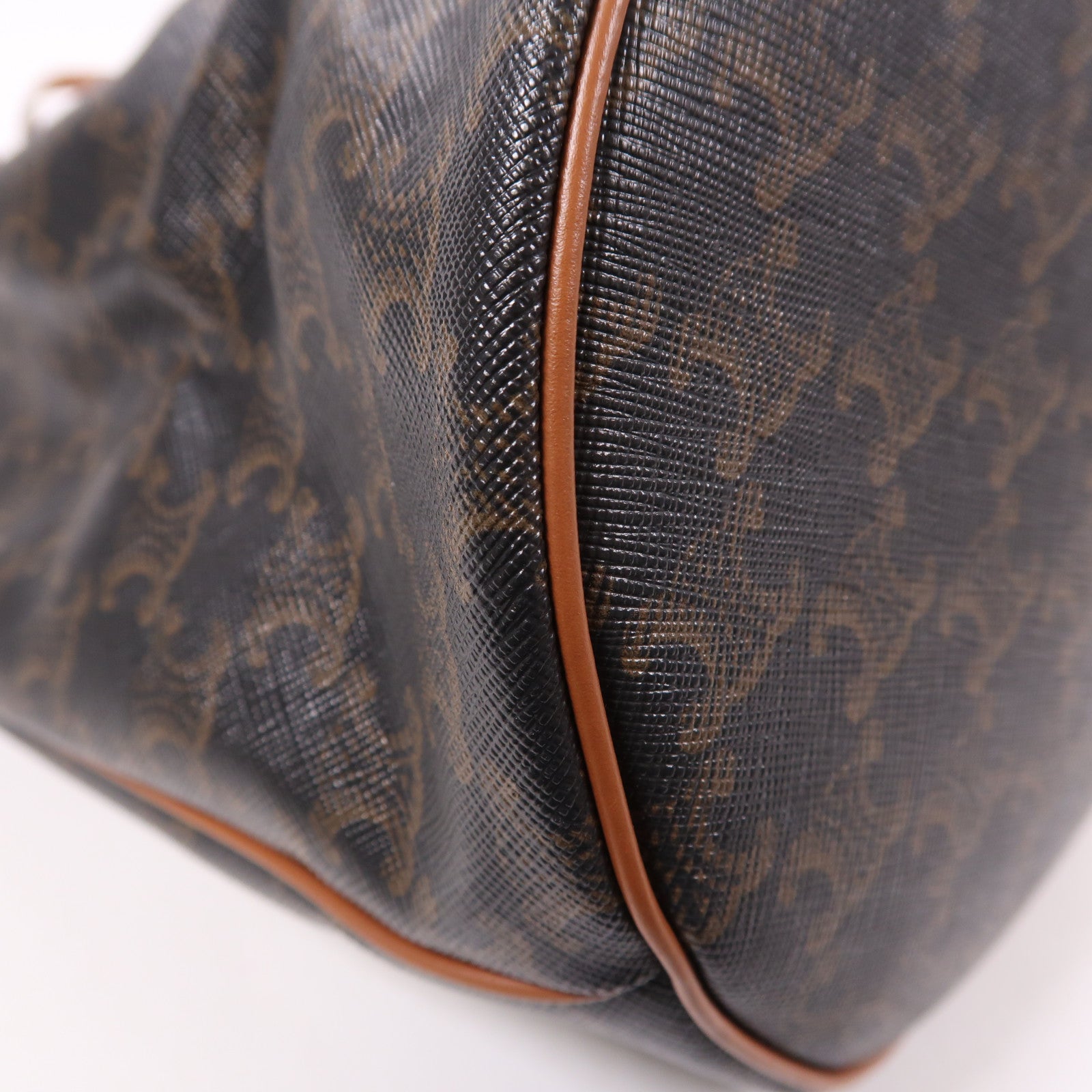 CELINE 塗層帆布Clara Bag金扣手挽肩背兩用袋