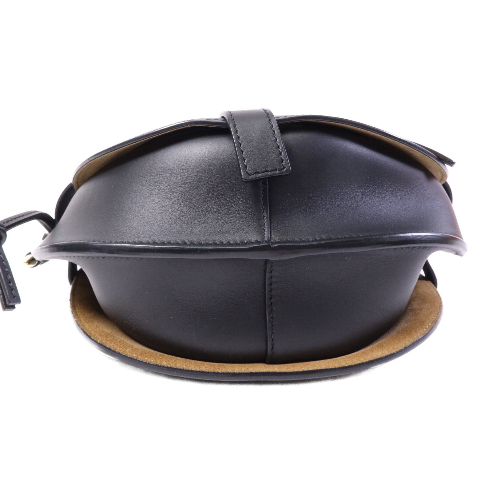 LOEWE 牛皮皮革Small Gate Bag金扣肩背袋